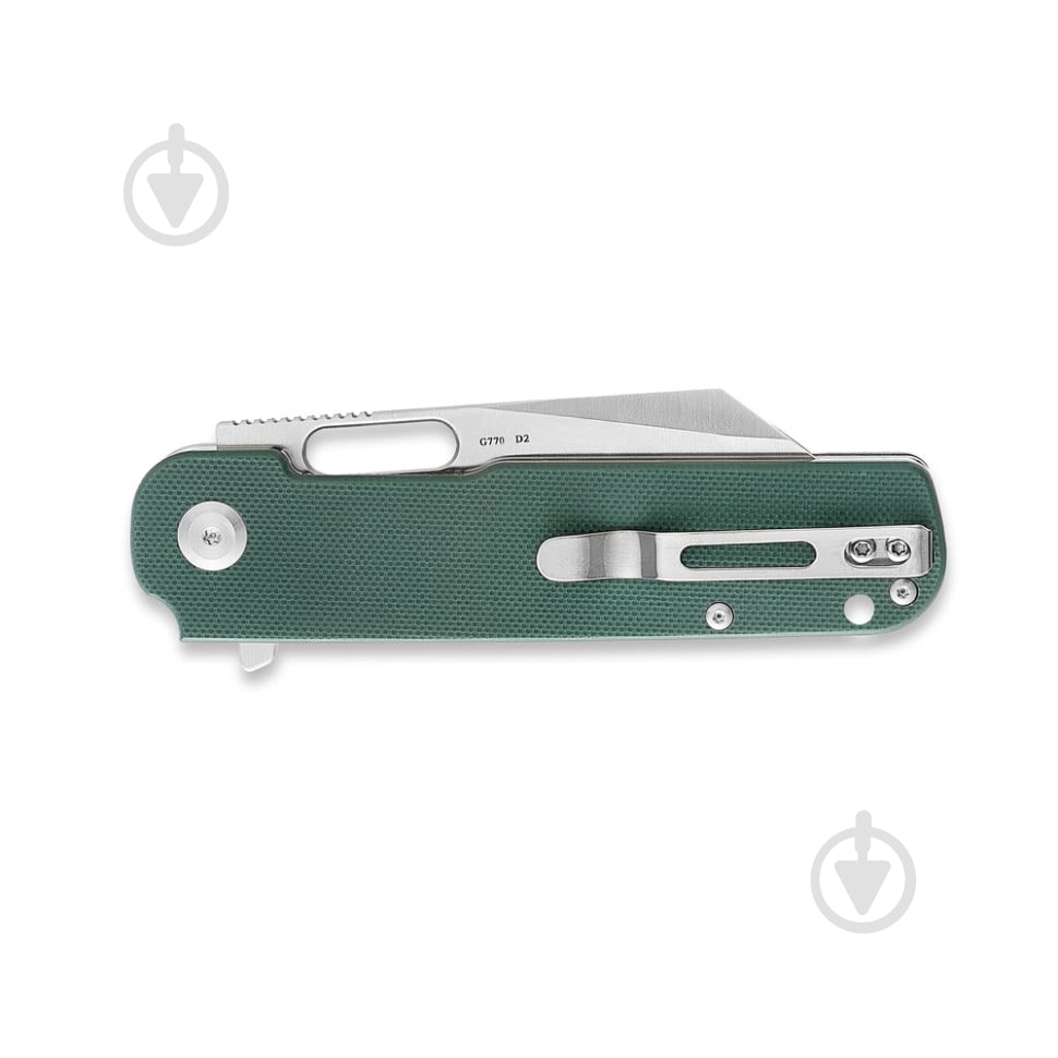 Нож складной Ganzo серый, D2, G770-GR - фото 4