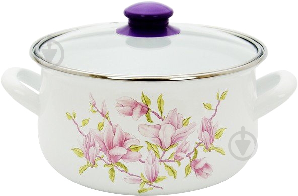 Кастрюля Infinity Магнолия 3,3 л - фото 1 Кастрюля Infinity Магнолия 3,3 л - фото 1