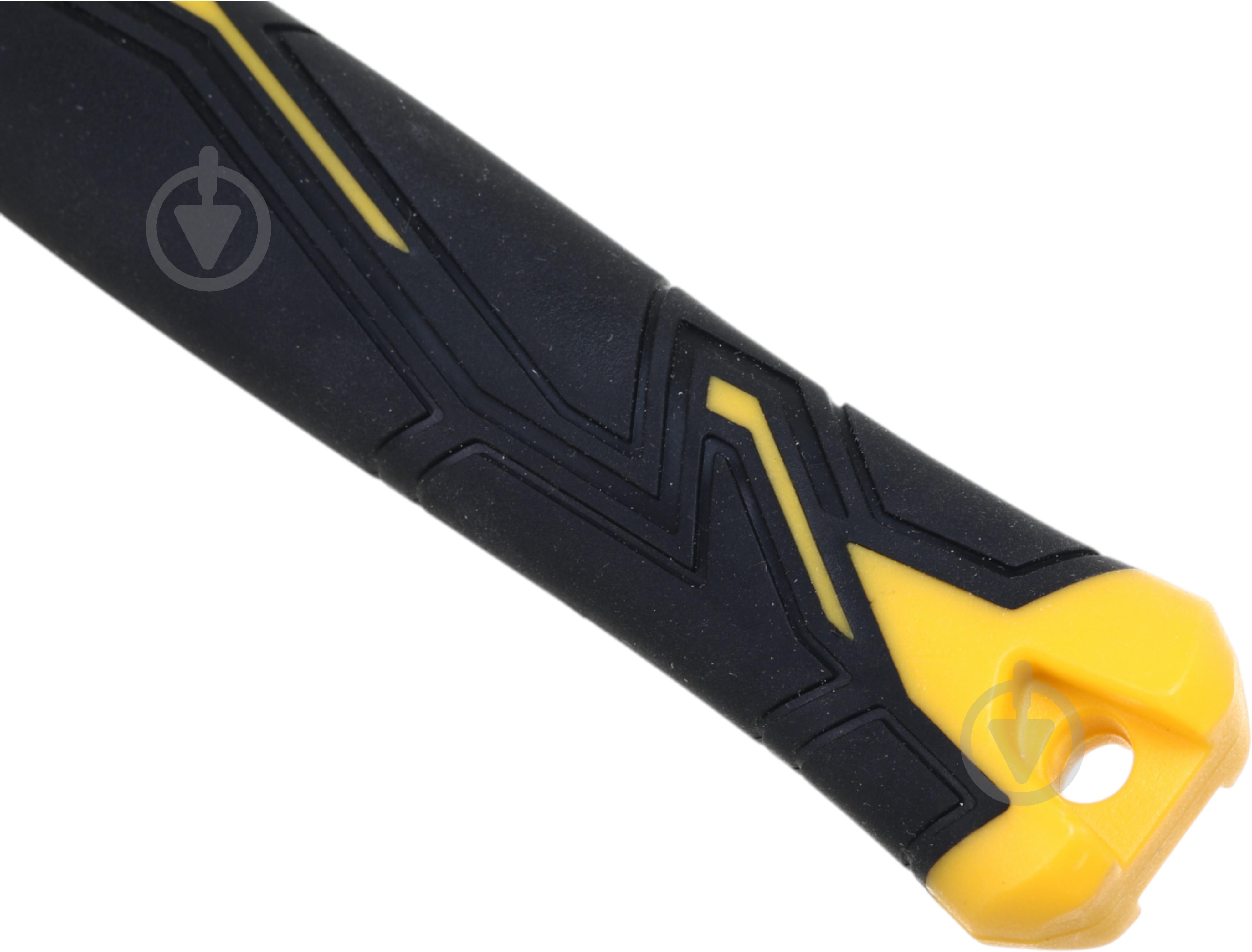 Киянка Compass 340 г біла гума фібергласова ручка CP-RH0340-WT - фото 4