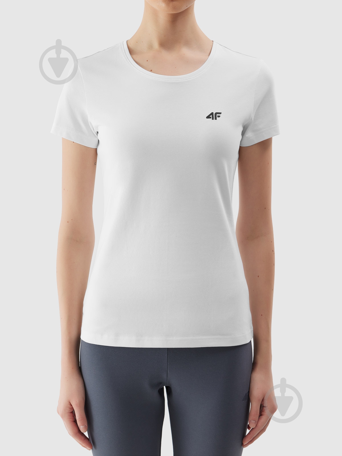 Футболка 4F TSHIRT F1161 4FWSS24TTSHF1161-10S р.M белый - фото 5