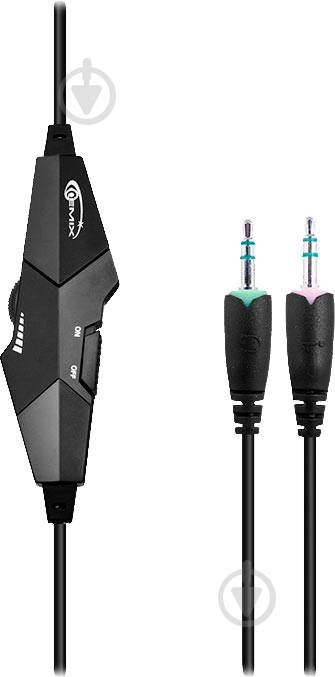 Наушники Gemix W-300 black/green - фото 4