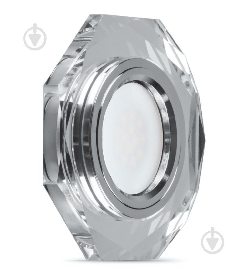 Світильник точковий Accento lighting AC8020-2 Mirror MR16 50 Вт GU5.3 срібний - фото 1