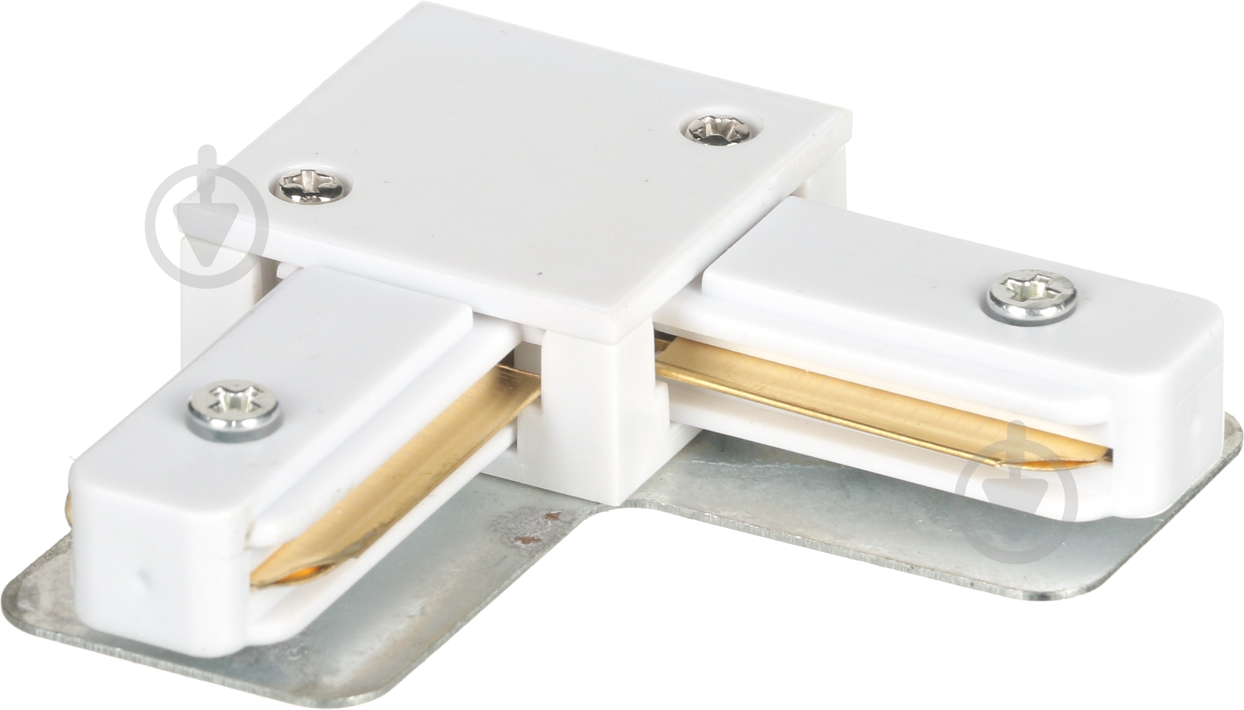 Соединитель угловой Jazzway PTR CL-WH L-тип белый - фото 1