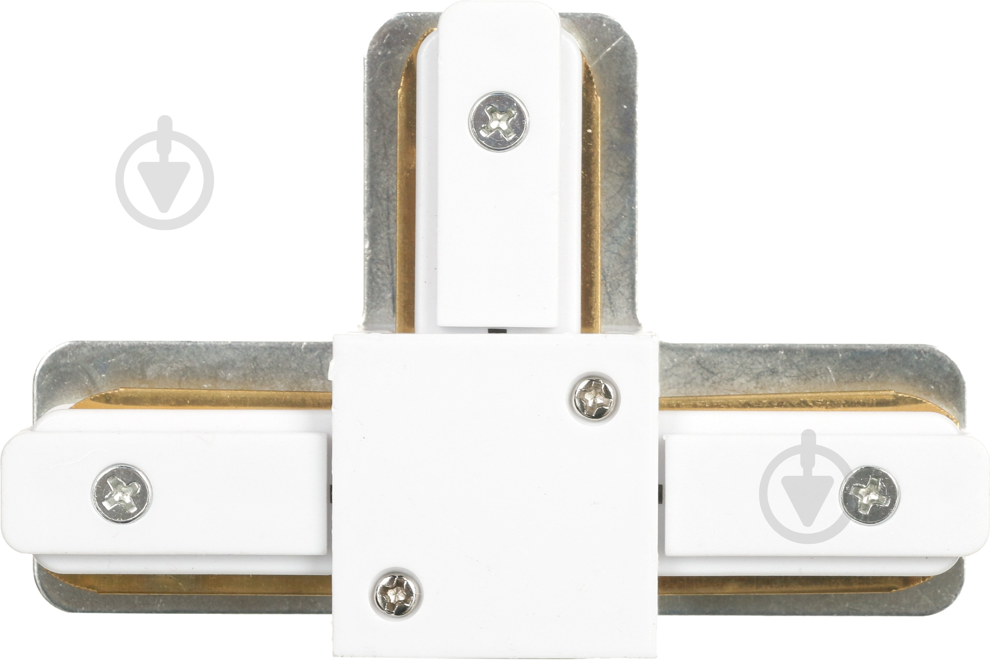 Соединитель Т-образный Jazzway PTR CT-WH T-тип белый - фото 1