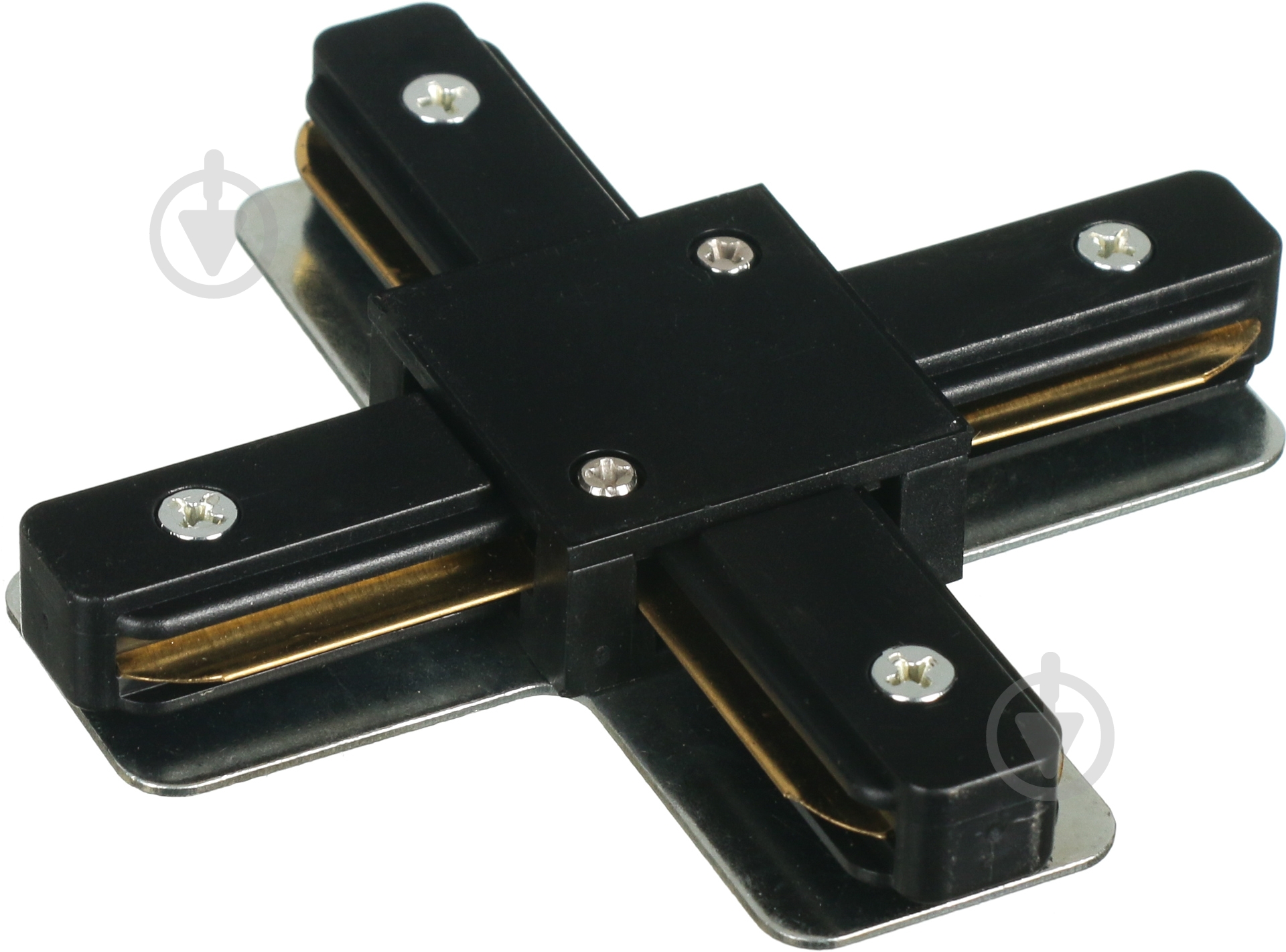 Соединитель крестовый Jazzway PTR CX-BL X-тип черный - фото 1 Соединитель крестовый Jazzway PTR CX-BL X-тип черный - фото 1