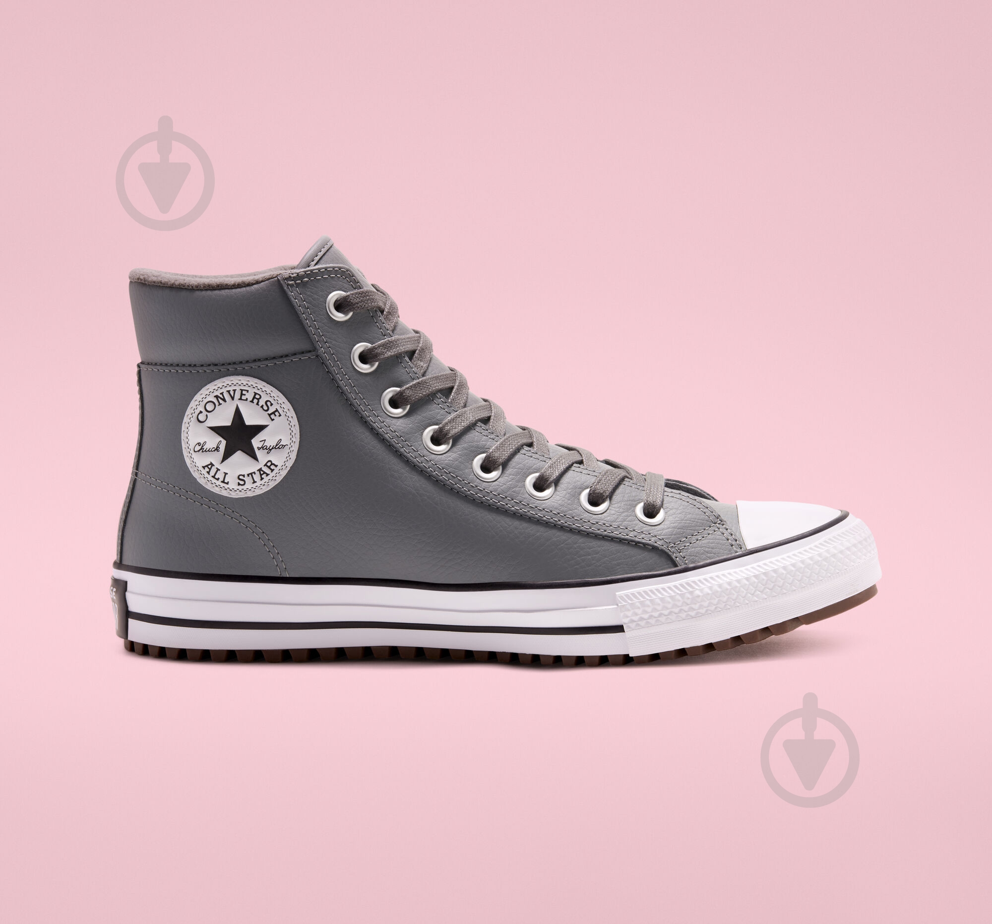 Кеды Converse CTAS PC BOOT HI 168869C р.46 серый - фото 1