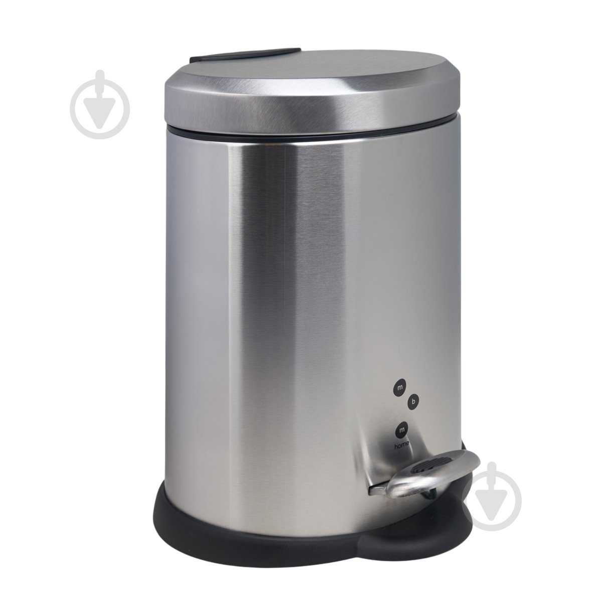 Ведро с педалью MVM BIN-26 5L SS - фото 1