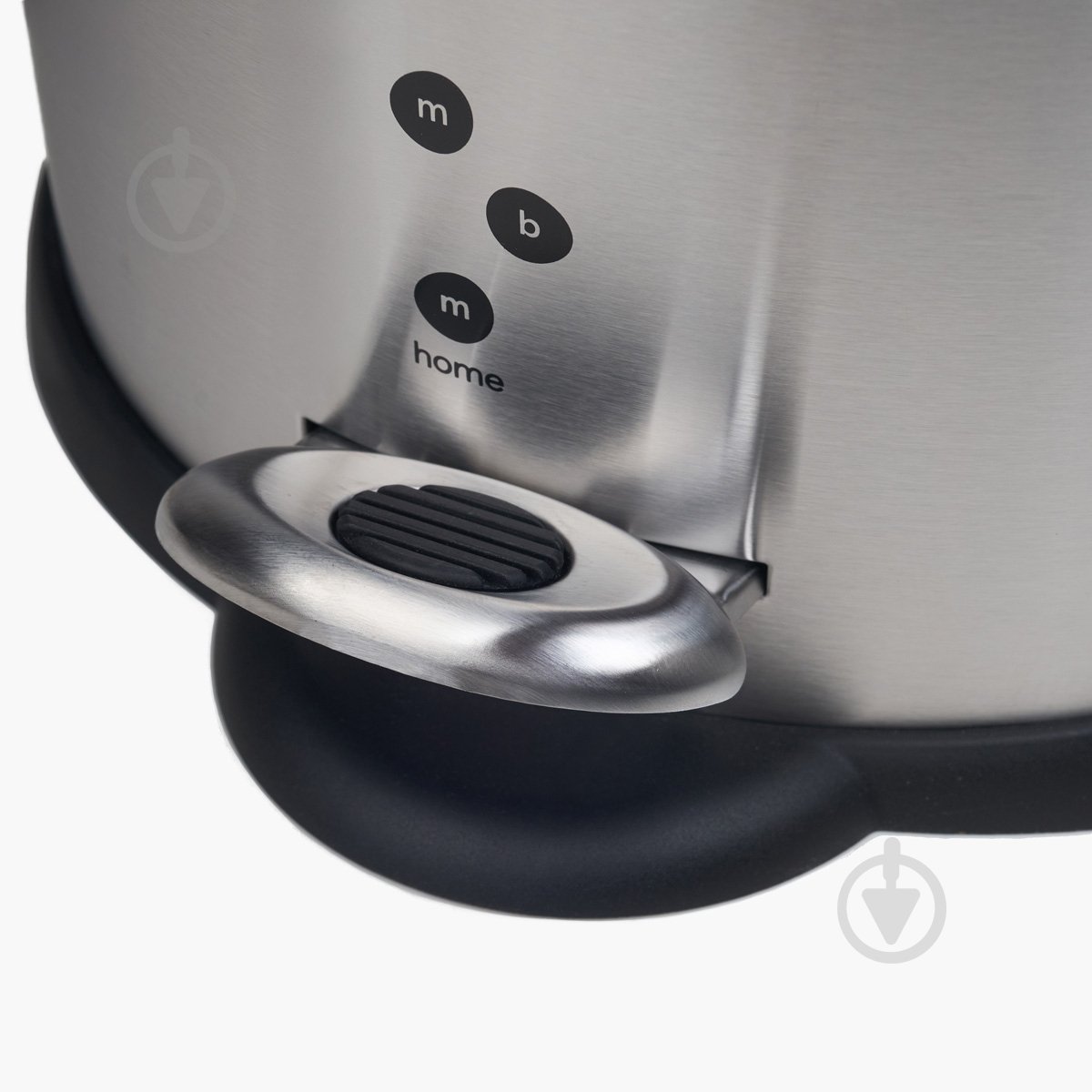 Ведро с педалью MVM BIN-26 5L SS - фото 3