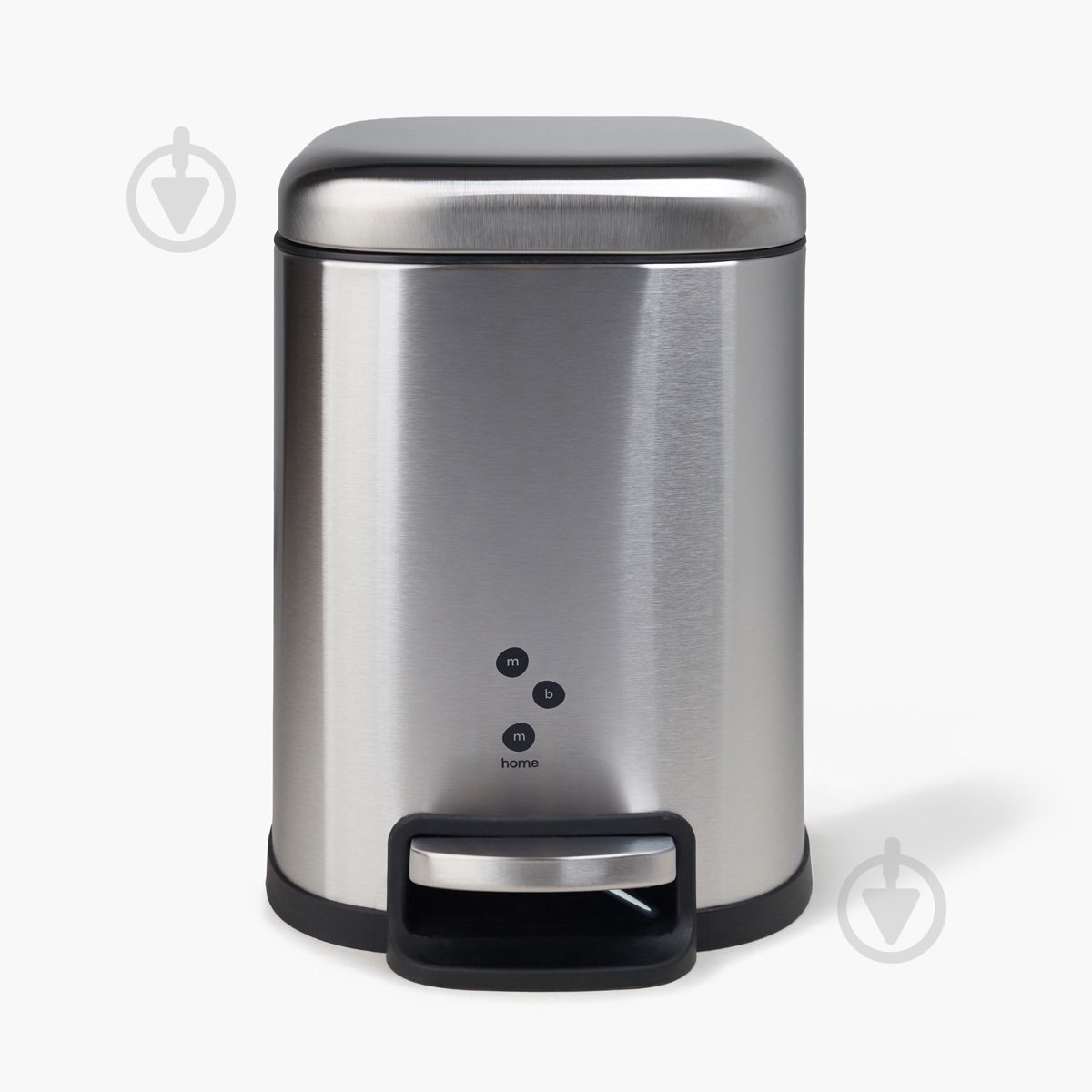 Ведро с педалью MVM BIN-28 6L SS Soft Close - фото 2