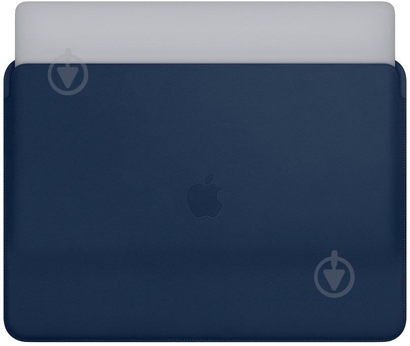 Чехол Apple Leather Sleeve MacBook Pro 13'' midnight blue (MRQL2ZM/A) - фото 2