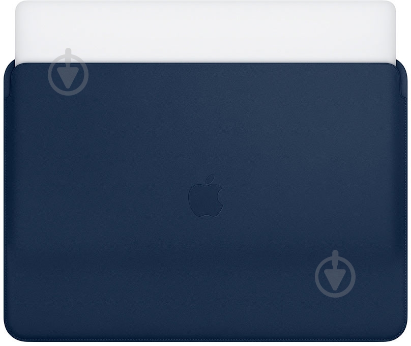 Чехол Apple Leather Sleeve MacBook Pro 13'' midnight blue (MRQL2ZM/A) - фото 3