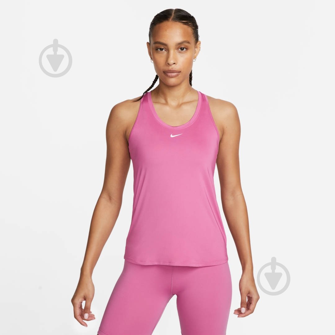 Футболка Nike W NK ONE DF SLIM TANK DD0623-665 р.XL рожевий - фото 1
