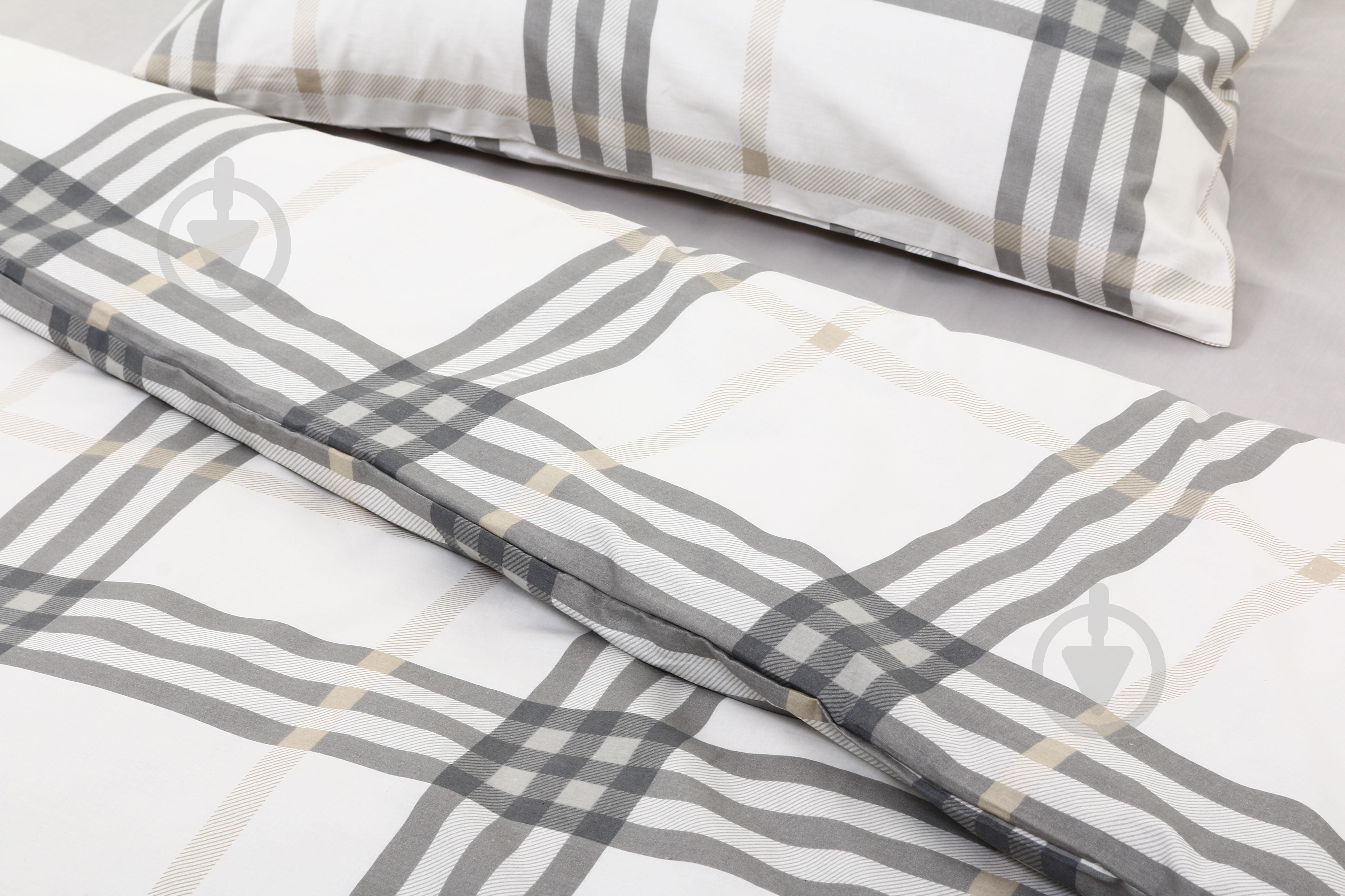 Комплект постельного белья 1.5 QUADRO мультиколор - фото 3