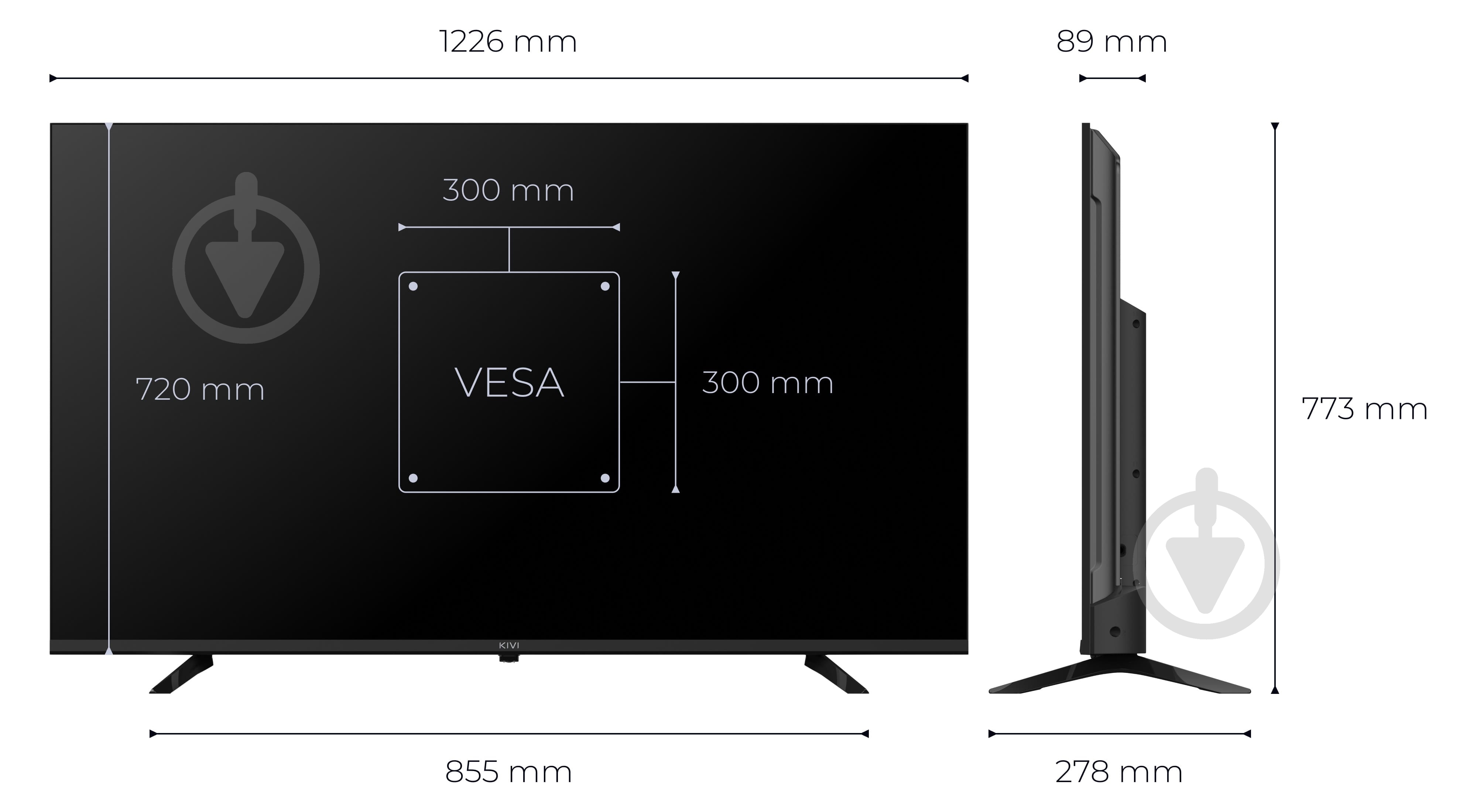 Телевизор Kivi 55'' 55U800KB - фото 14 Телевизор Kivi 55'' 55U800KB - фото 14