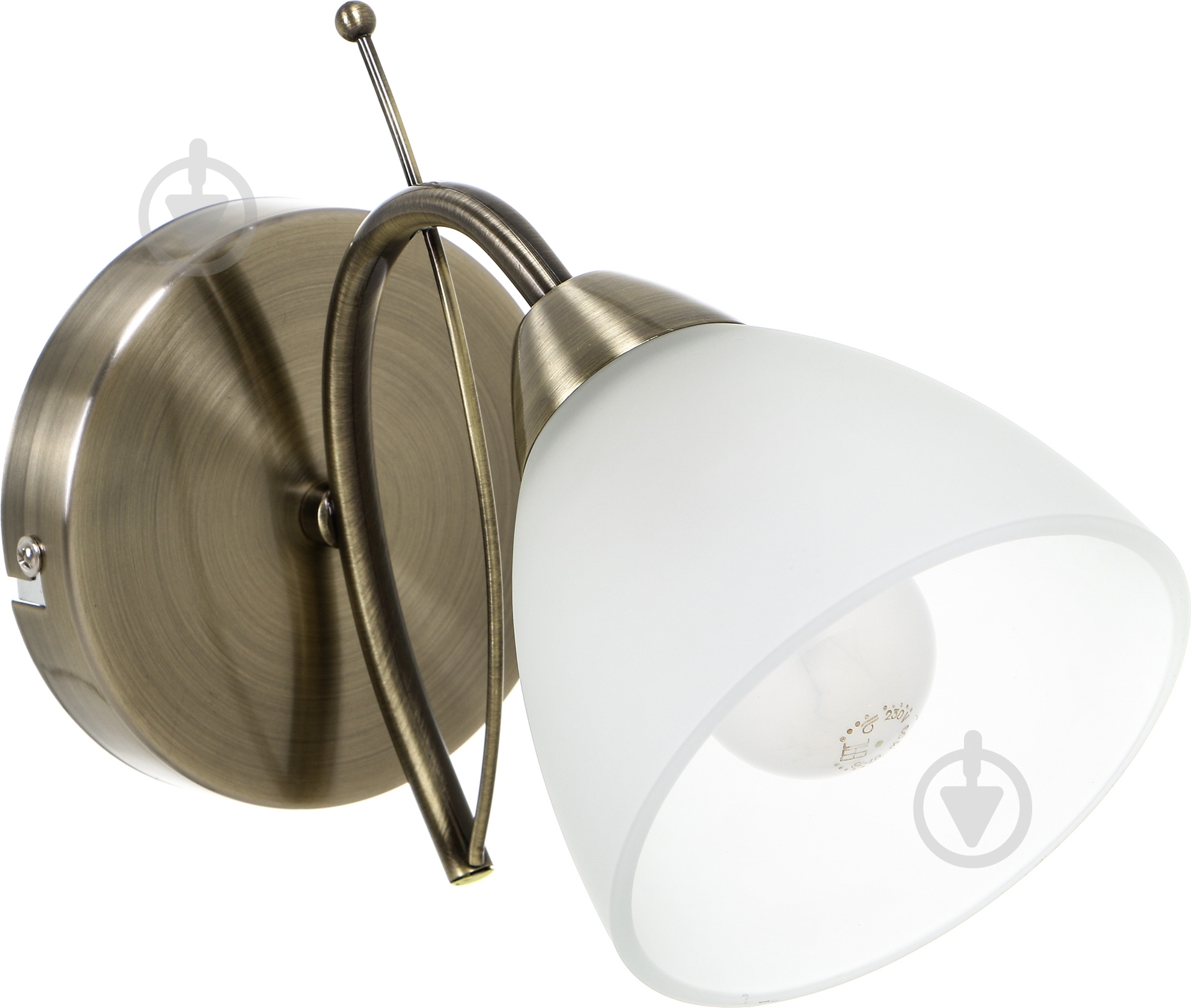 Бра Luce 11 1x40 Вт E14 латунь - фото 1