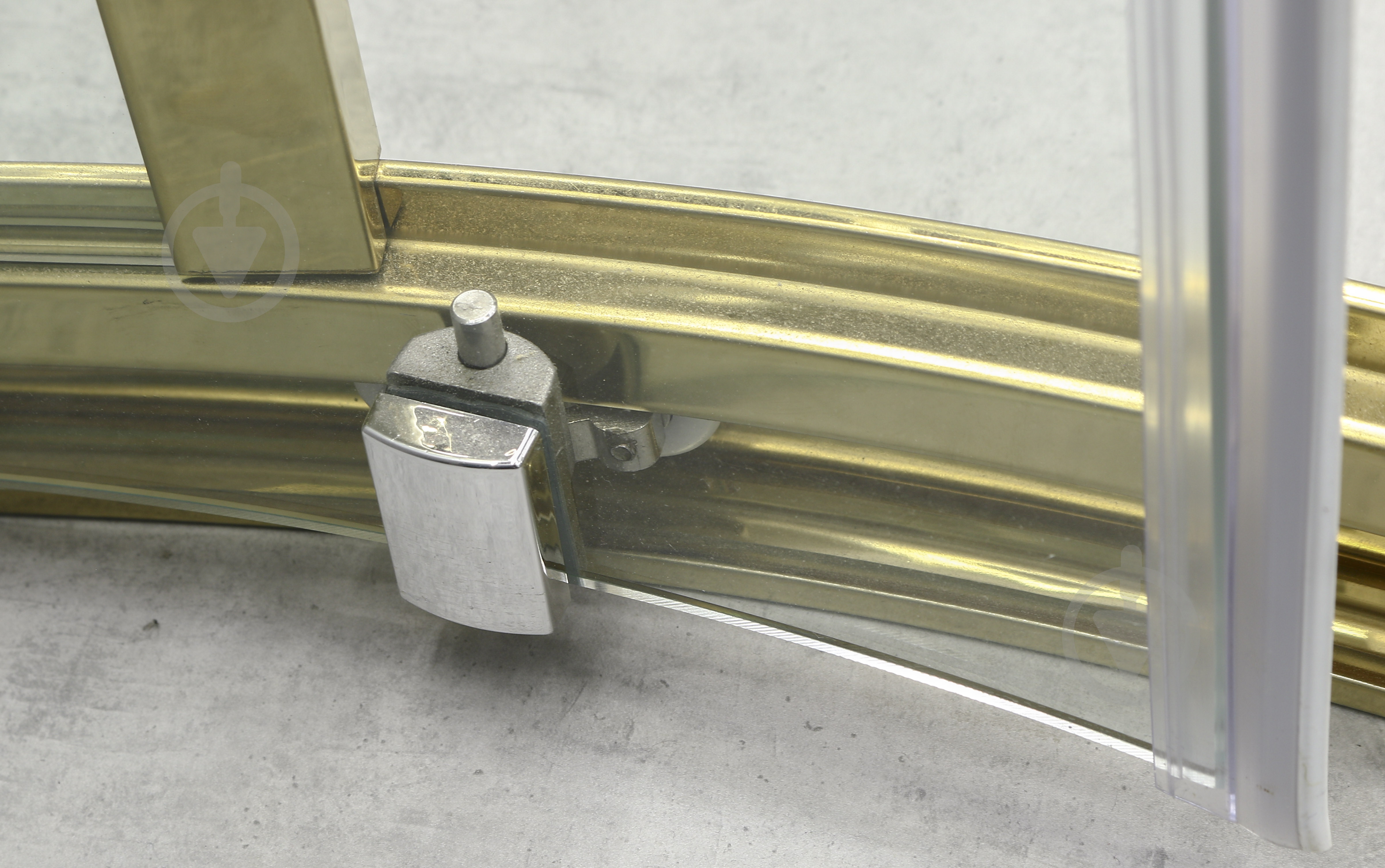 Душевое ограждение ScandiSPA GERD 90х90х190 titanium gold - фото 6