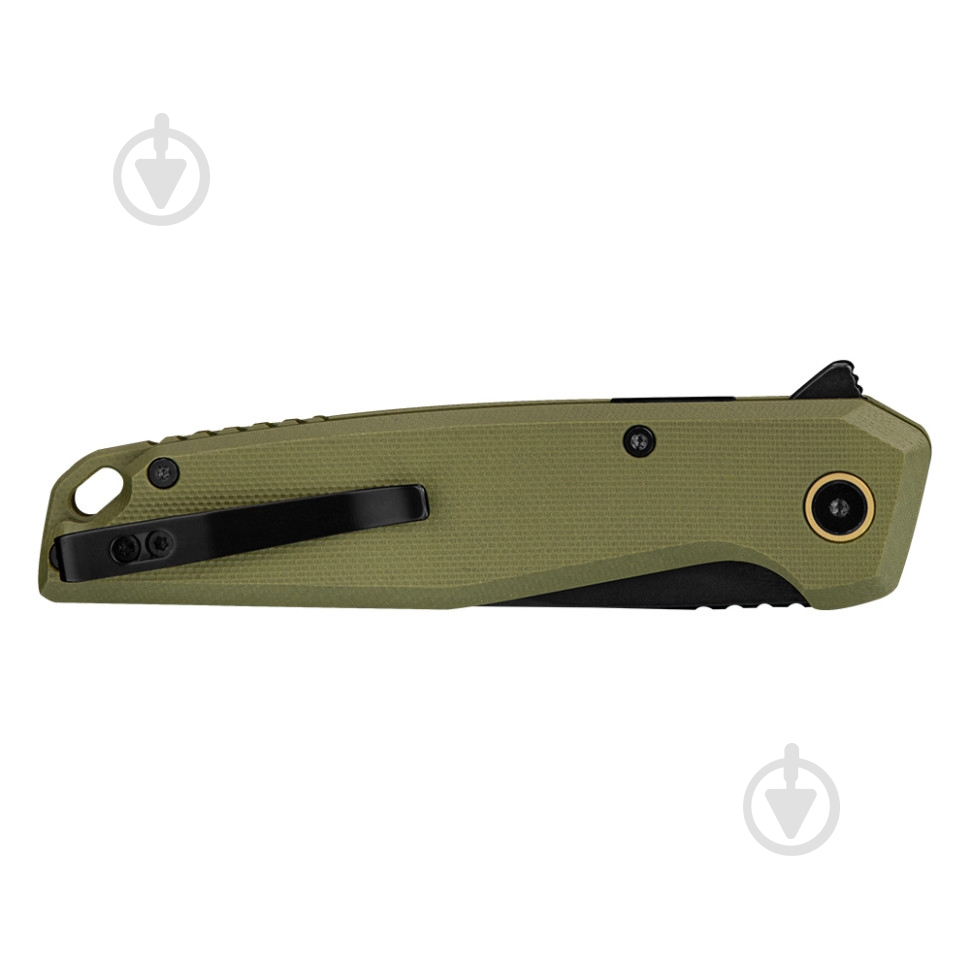 Нож складной Ruike Sandvik 14C28N, зеленый P873-G - фото 4