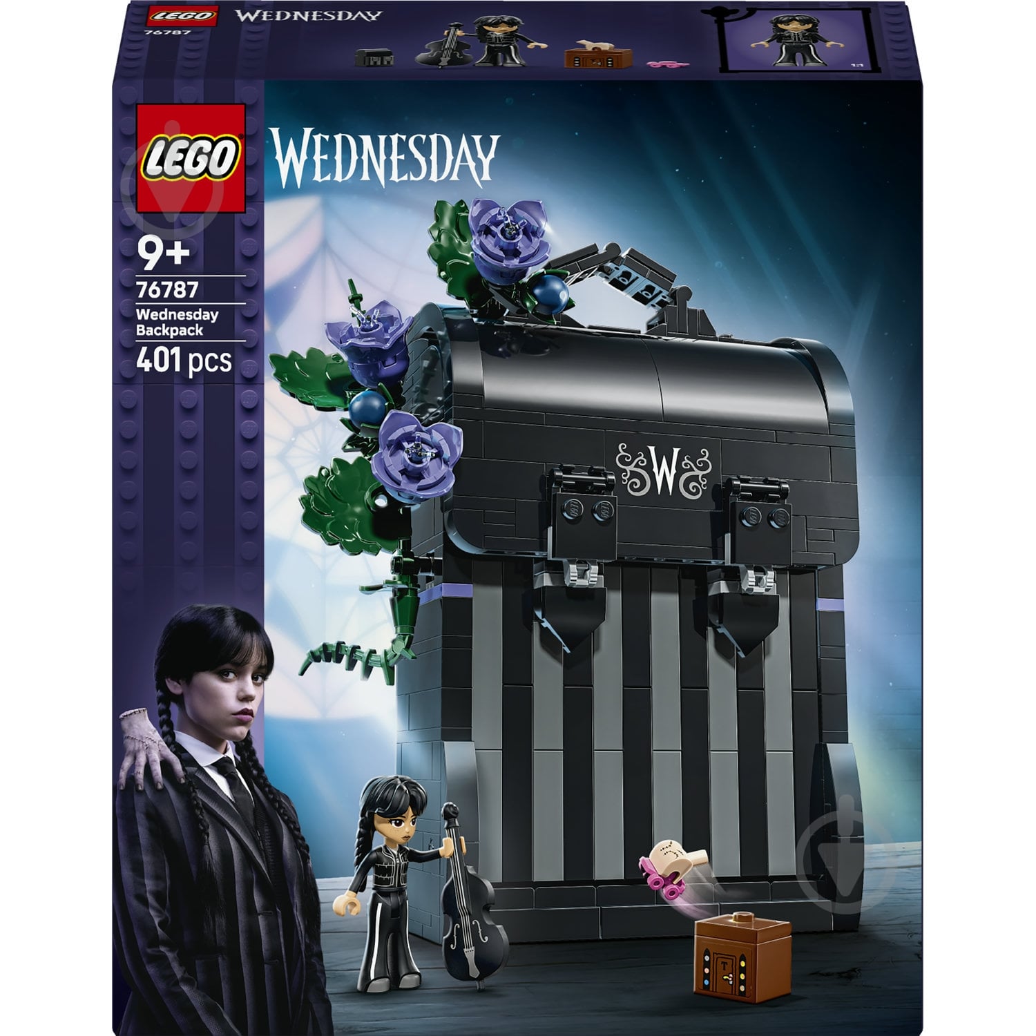 Конструктор LEGO Wednesday Рюкзак Венздей 76787 - фото 1