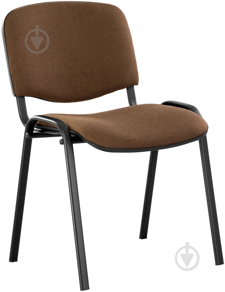 Стул Nowy Styl ISO-17 Black C-24 коричневый - фото 1 Стул Nowy Styl ISO-17 Black C-24 коричневый - фото 1