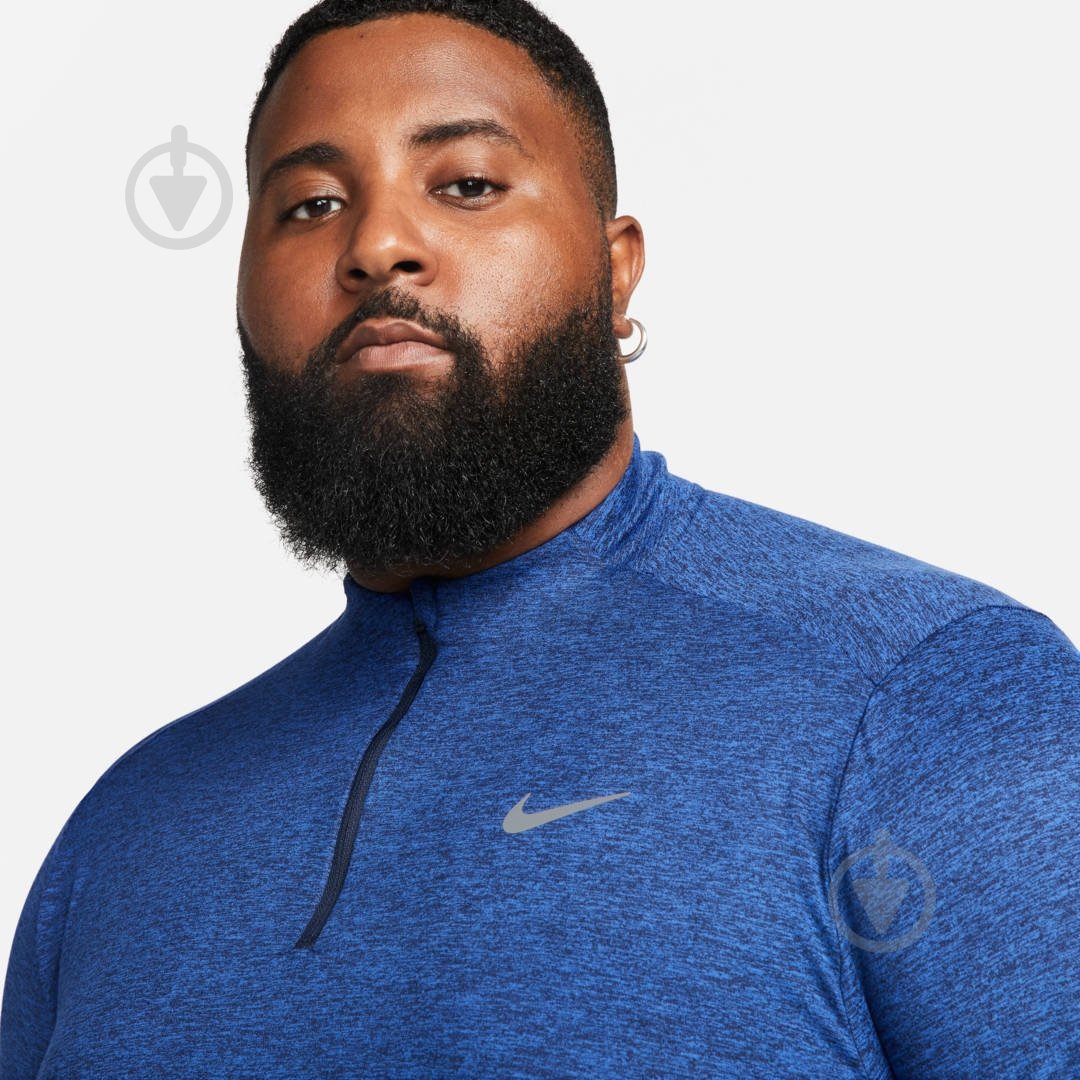 Джемпер Nike DF ELMNT TOP HZ DD4756-451 р. XL синій - фото 9 Джемпер Nike DF ELMNT TOP HZ DD4756-451 р. XL синій - фото 9