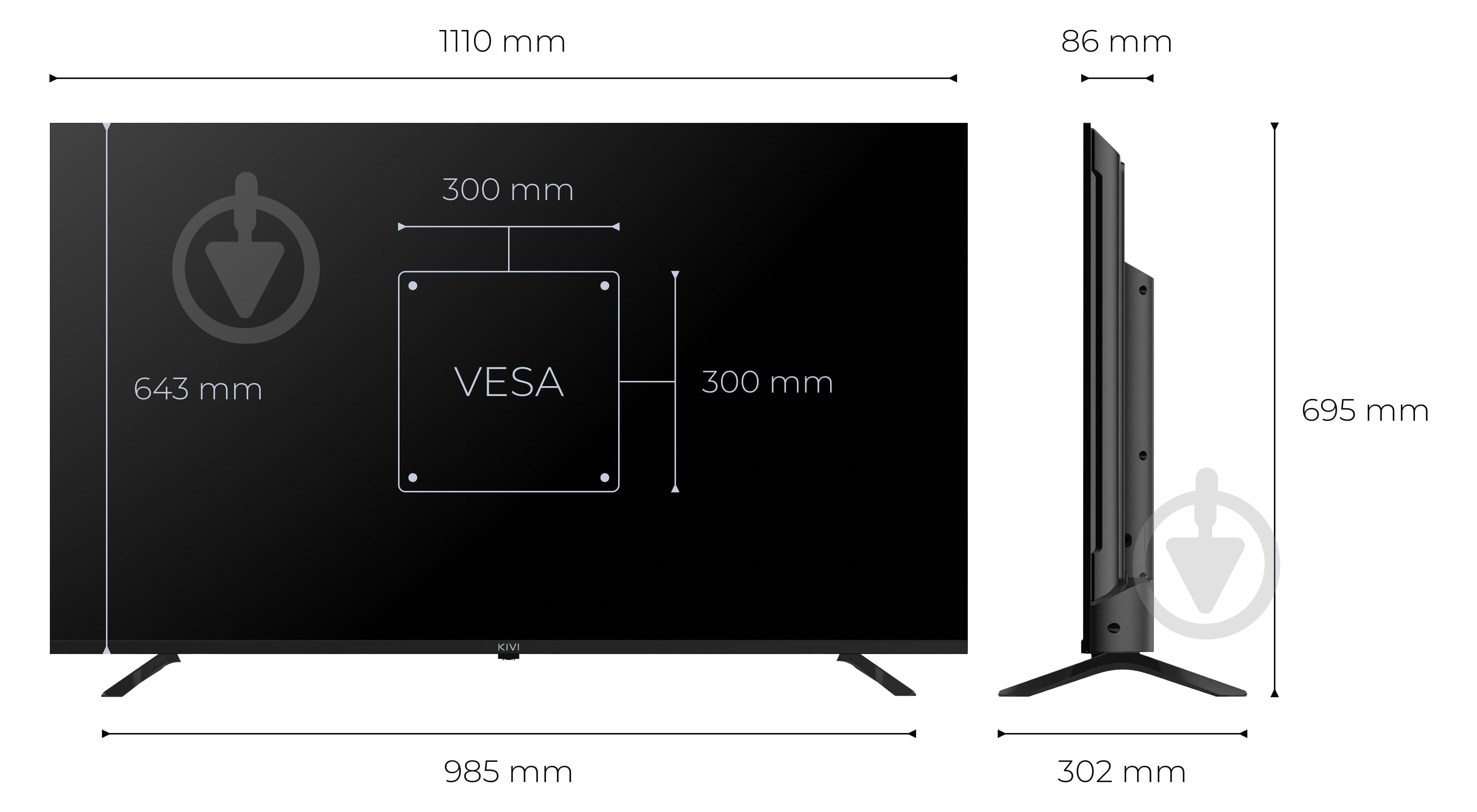 Телевизор Kivi 50'' 50U820KB - фото 15