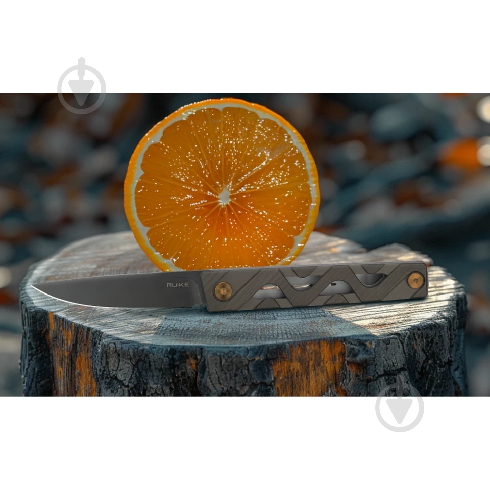 Ніж складаний Ruike Sandvik 14C28N, зелений P878-AG - фото 12