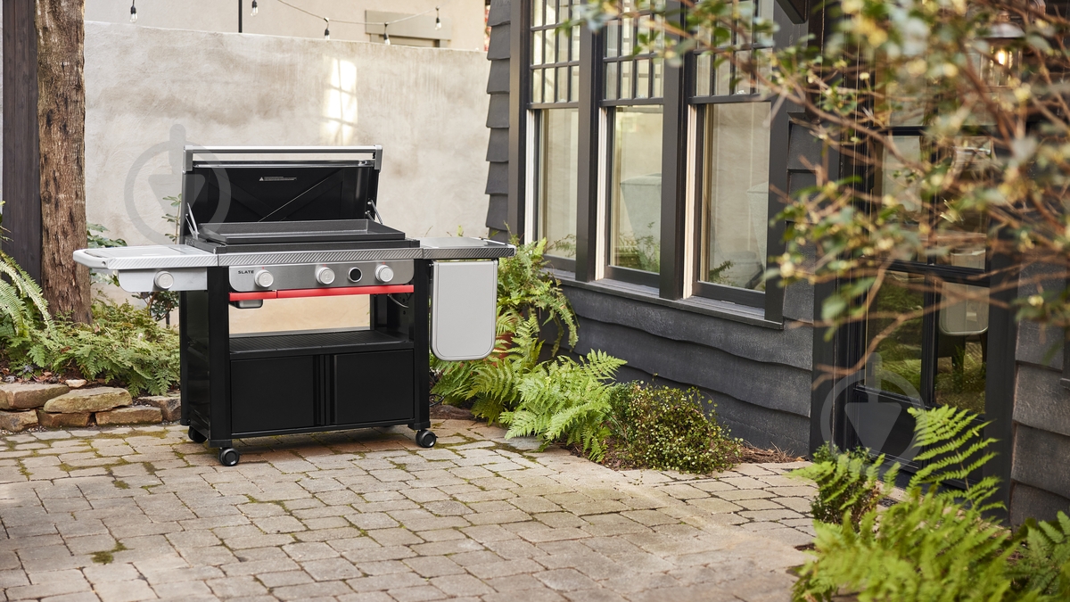 Гриль газовый Weber SLATE GPSB 76 см Premium Griddle - фото 3
