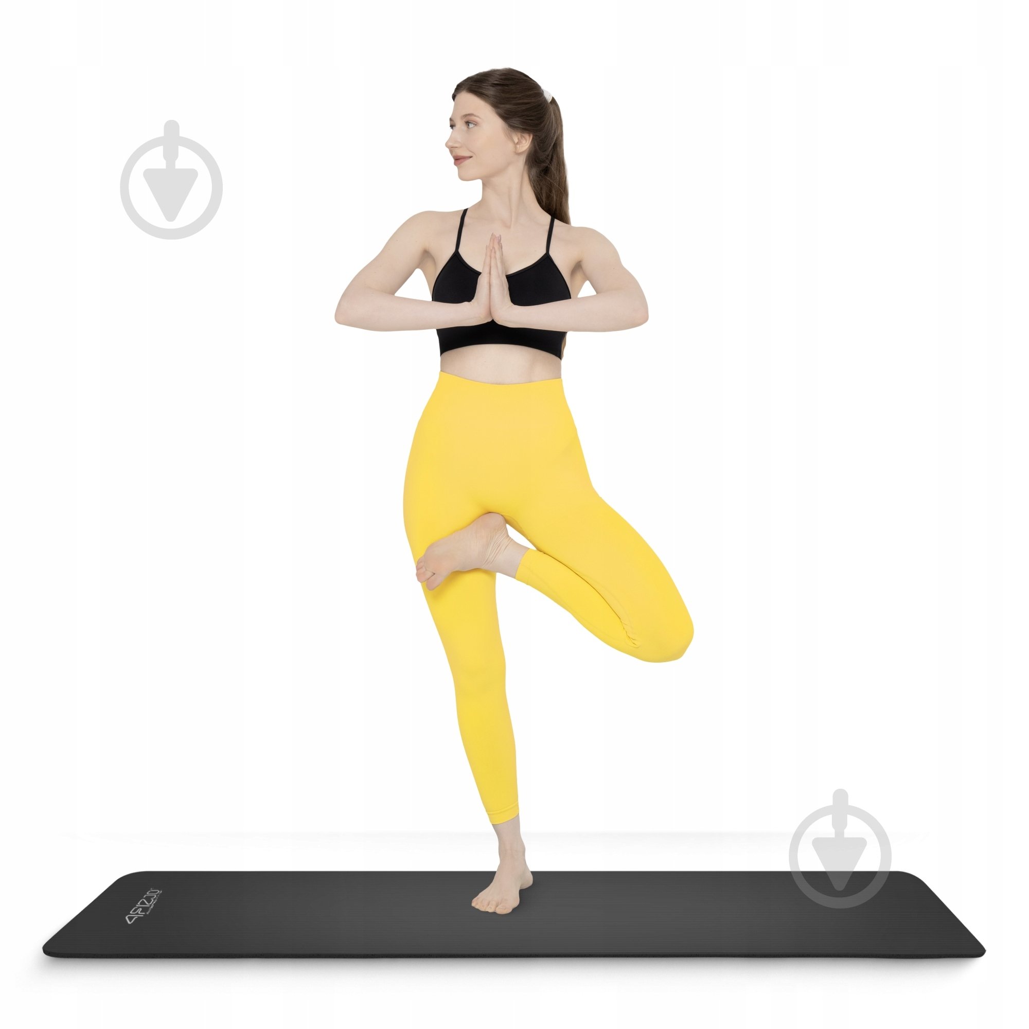 Килимок для йоги та фітнесу 4fizjo 180 x 60 x 1,5 см NBR Black (P-5907222931592) чорний - фото 2 Килимок для йоги та фітнесу 4fizjo 180 x 60 x 1,5 см NBR Black (P-5907222931592) чорний - фото 2