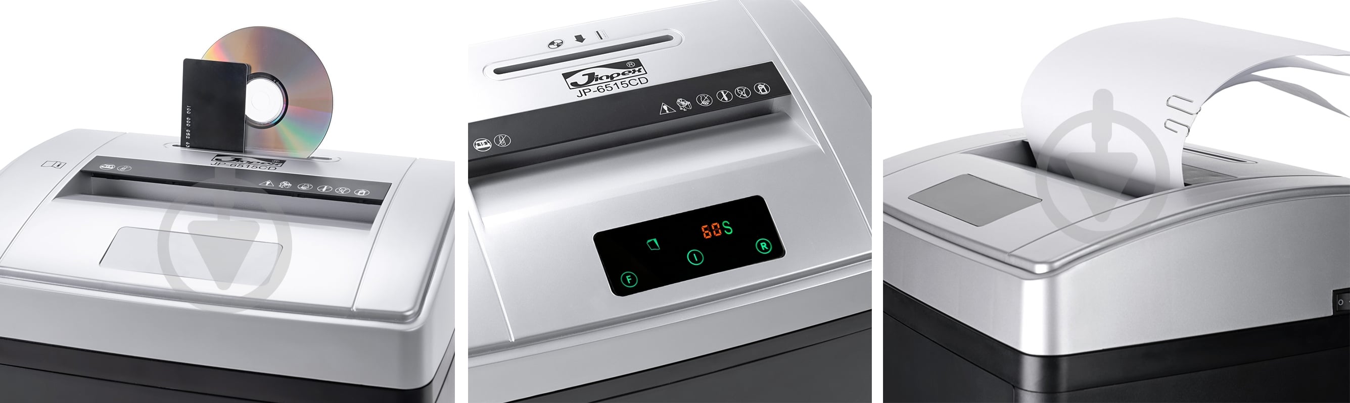 Уничтожитель документов JP-6515CD (3Х35) (000016193) Jinpex - фото 9
