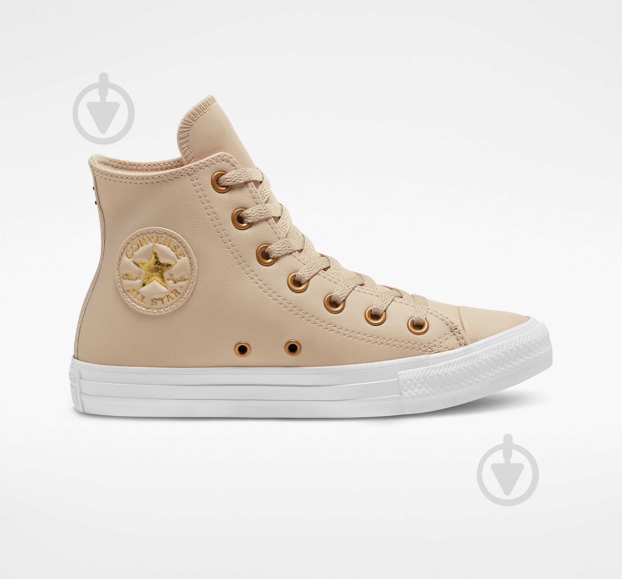 Кеды Converse CTAS HI 568660C р.35 бежевый - фото 1