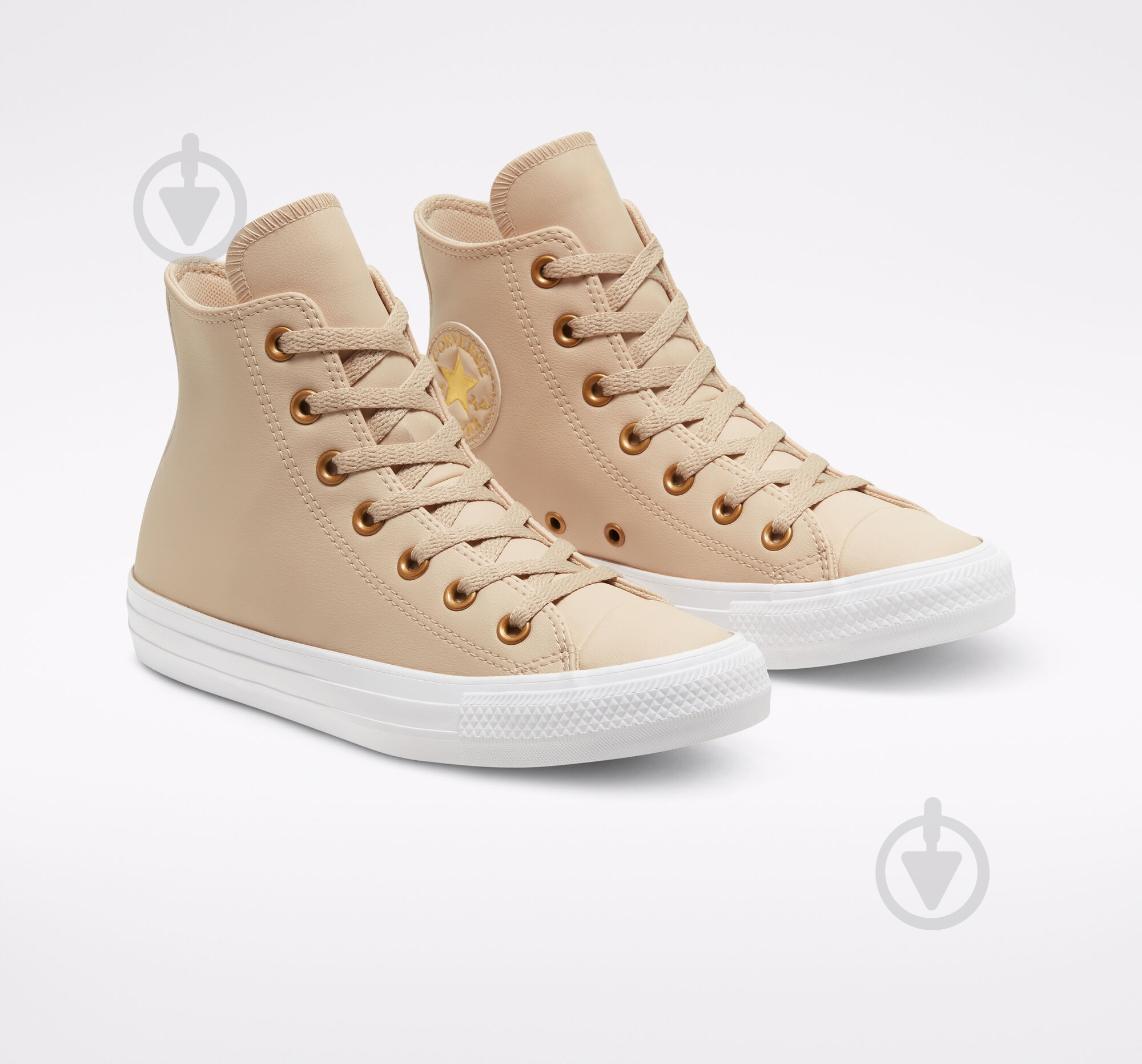 Кеды Converse CTAS HI 568660C р.35 бежевый - фото 3