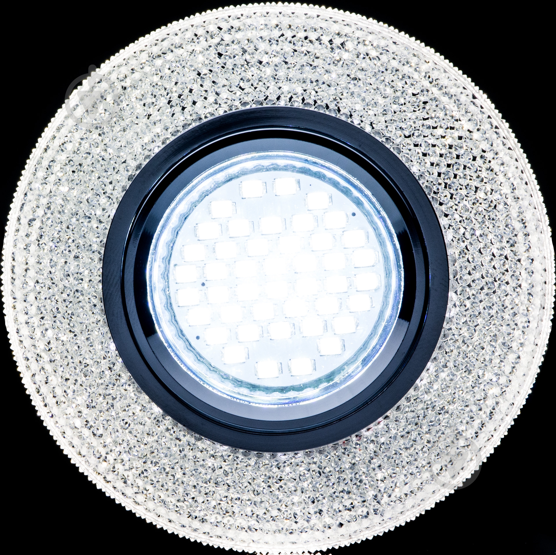 Светильник точечный Accento lighting MR16 с LED-подсветкой 3 Вт GU5.3 4000 К черныйпрозрачный ALHu-MKD-E004 - фото 4