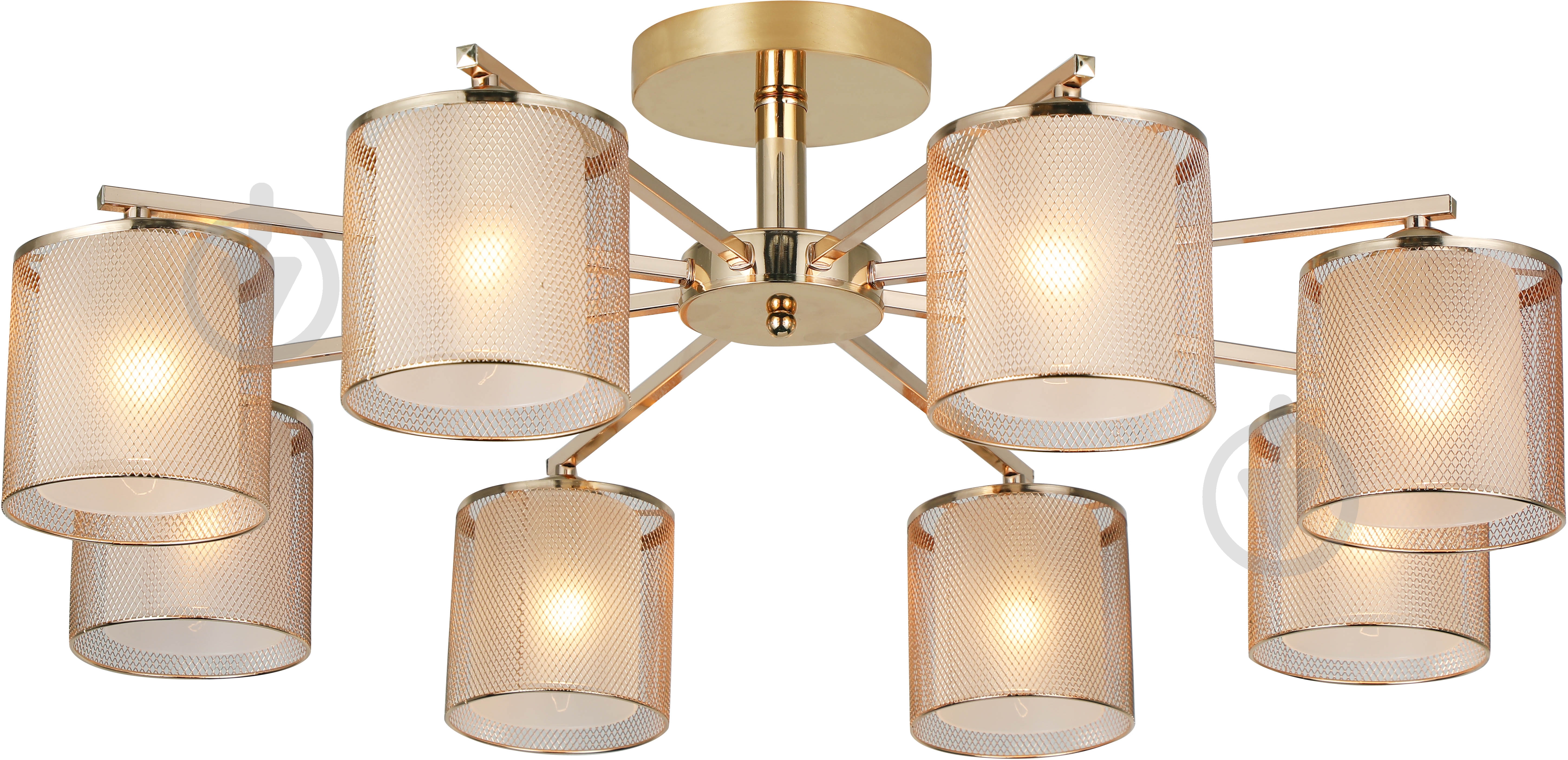 Люстра потолочная Sensio Cetus 8x40 Вт E27 ALG-07686/8 - фото 1