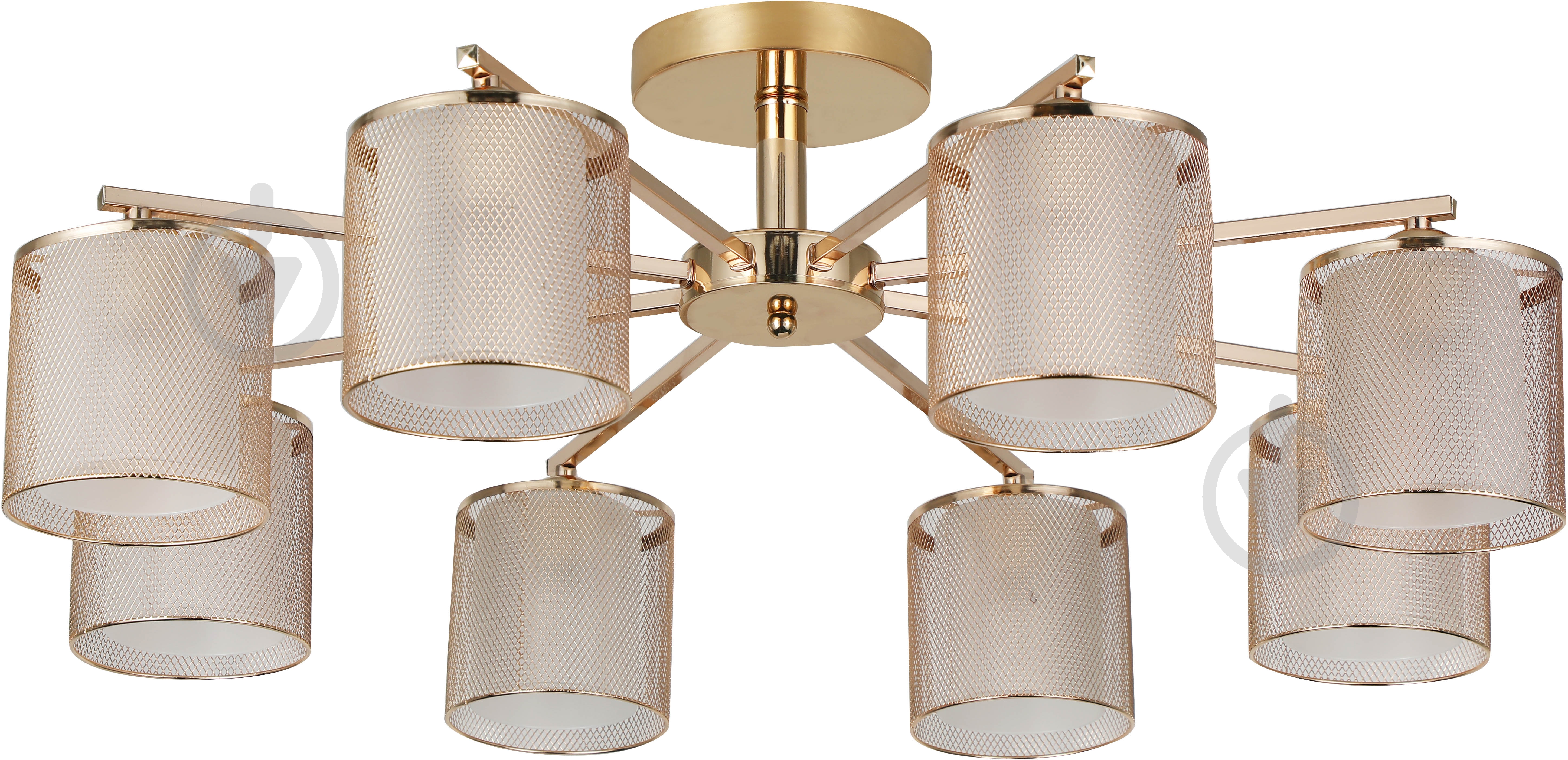 Люстра потолочная Sensio Cetus 8x40 Вт E27 ALG-07686/8 - фото 2