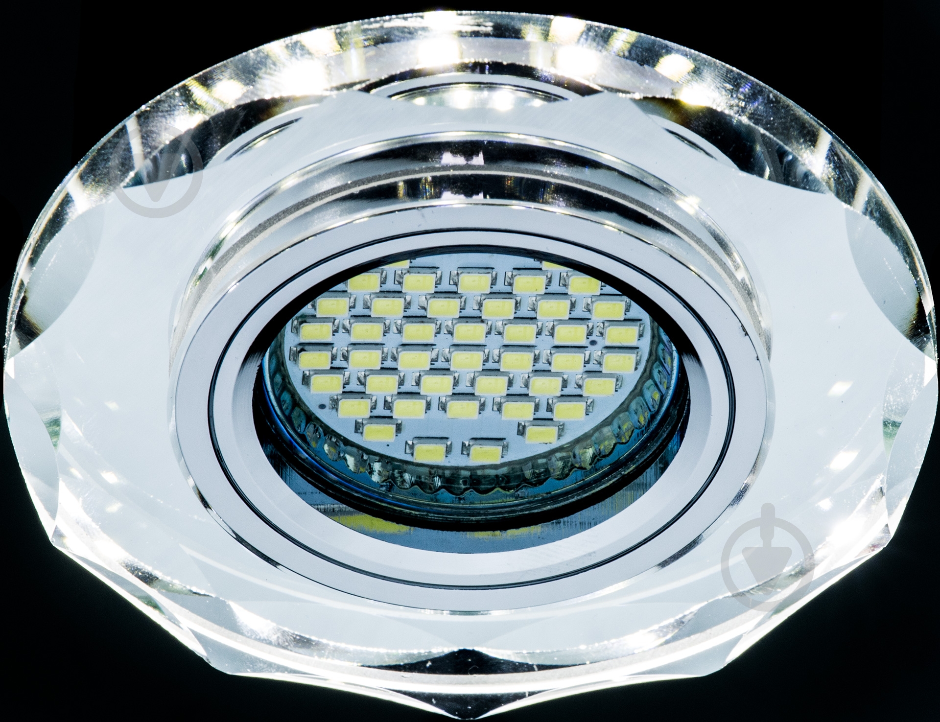 Светильник точечный Accento lighting MR16 с LED-подсветкой 3 Вт GU5.3 4000 К зеркальное стекло ALHu-MKD-E005 - фото 4 Светильник точечный Accento lighting MR16 с LED-подсветкой 3 Вт GU5.3 4000 К зеркальное стекло ALHu-MKD-E005 - фото 4