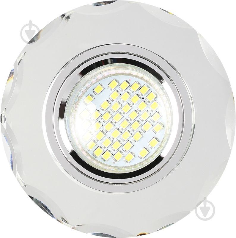 Светильник точечный Accento lighting MR16 с LED-подсветкой 3 Вт GU5.3 4000 К зеркальное стекло ALHu-MKD-E005 - фото 2 Светильник точечный Accento lighting MR16 с LED-подсветкой 3 Вт GU5.3 4000 К зеркальное стекло ALHu-MKD-E005 - фото 2