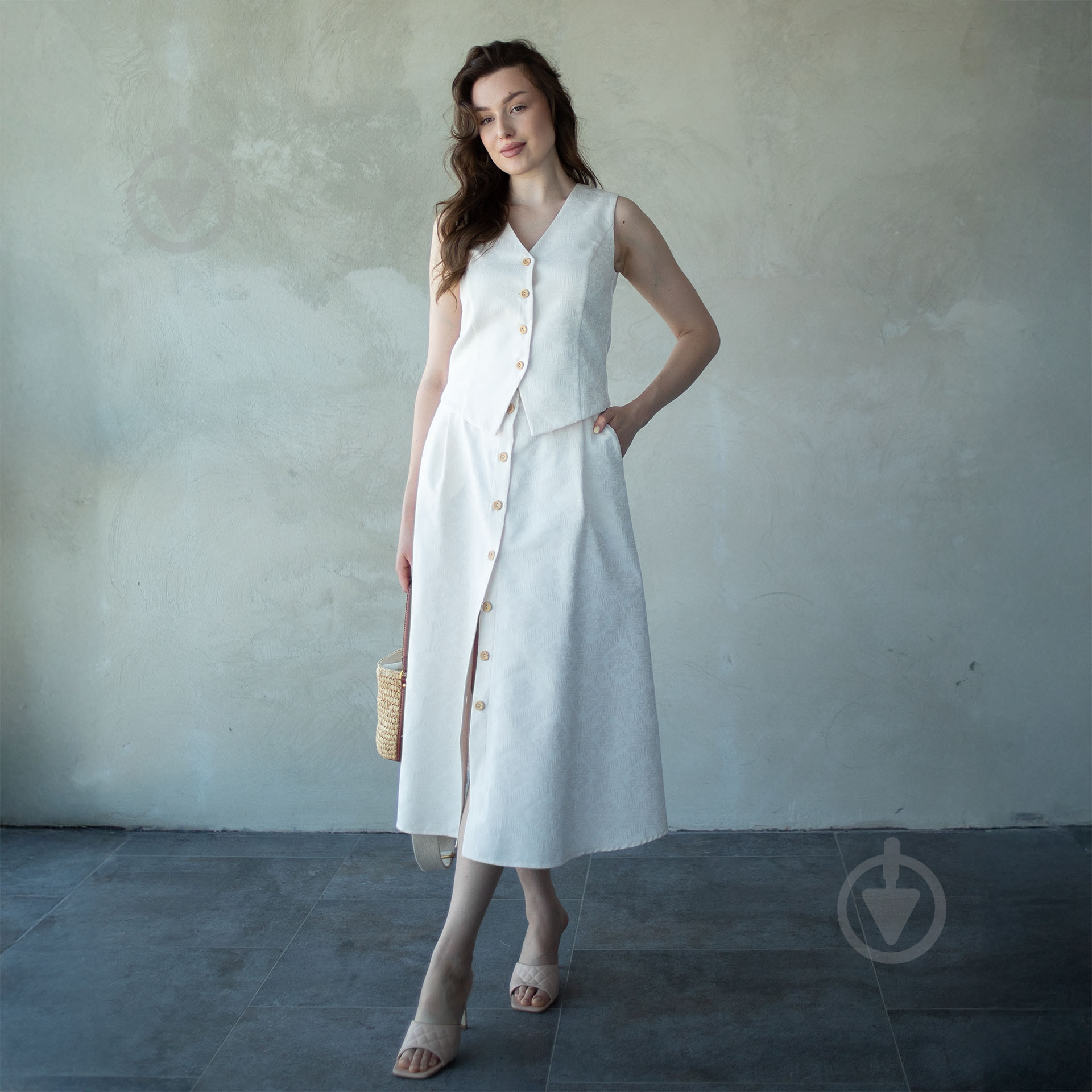 Юбка Эдельвика 01-25/00 р.S бежевый - фото 1 Юбка Эдельвика 01-25/00 р.S бежевый - фото 1