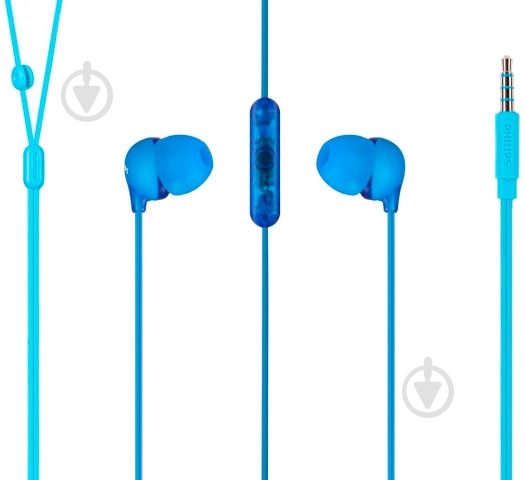 Наушники Philips SHE2405BL/00 blue - фото 2