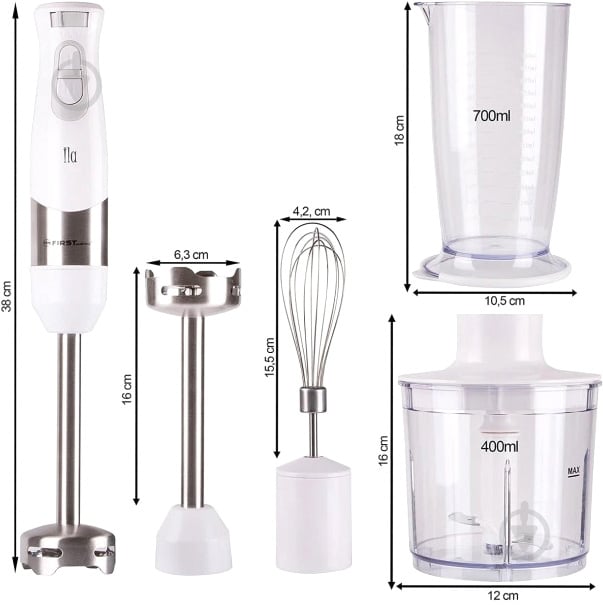 Блендер заглибний First FA-5273-2 - фото 2