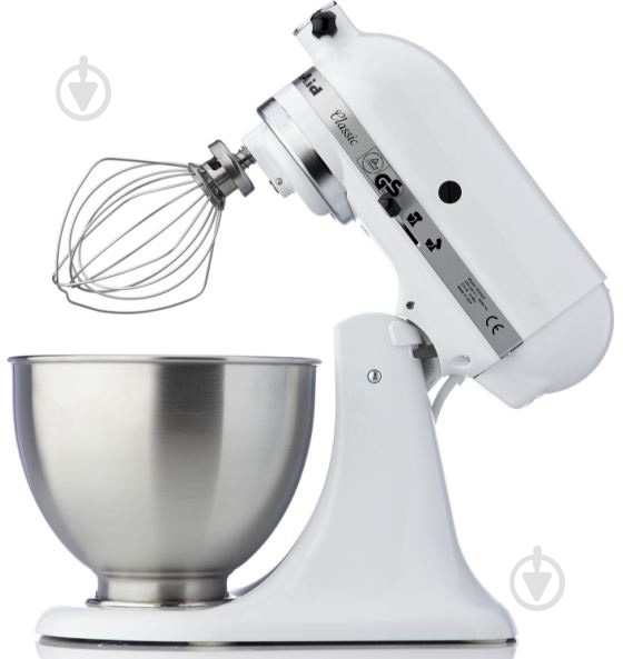 Миксер планетарный KitchenAid 5K45SSEWH - фото 2