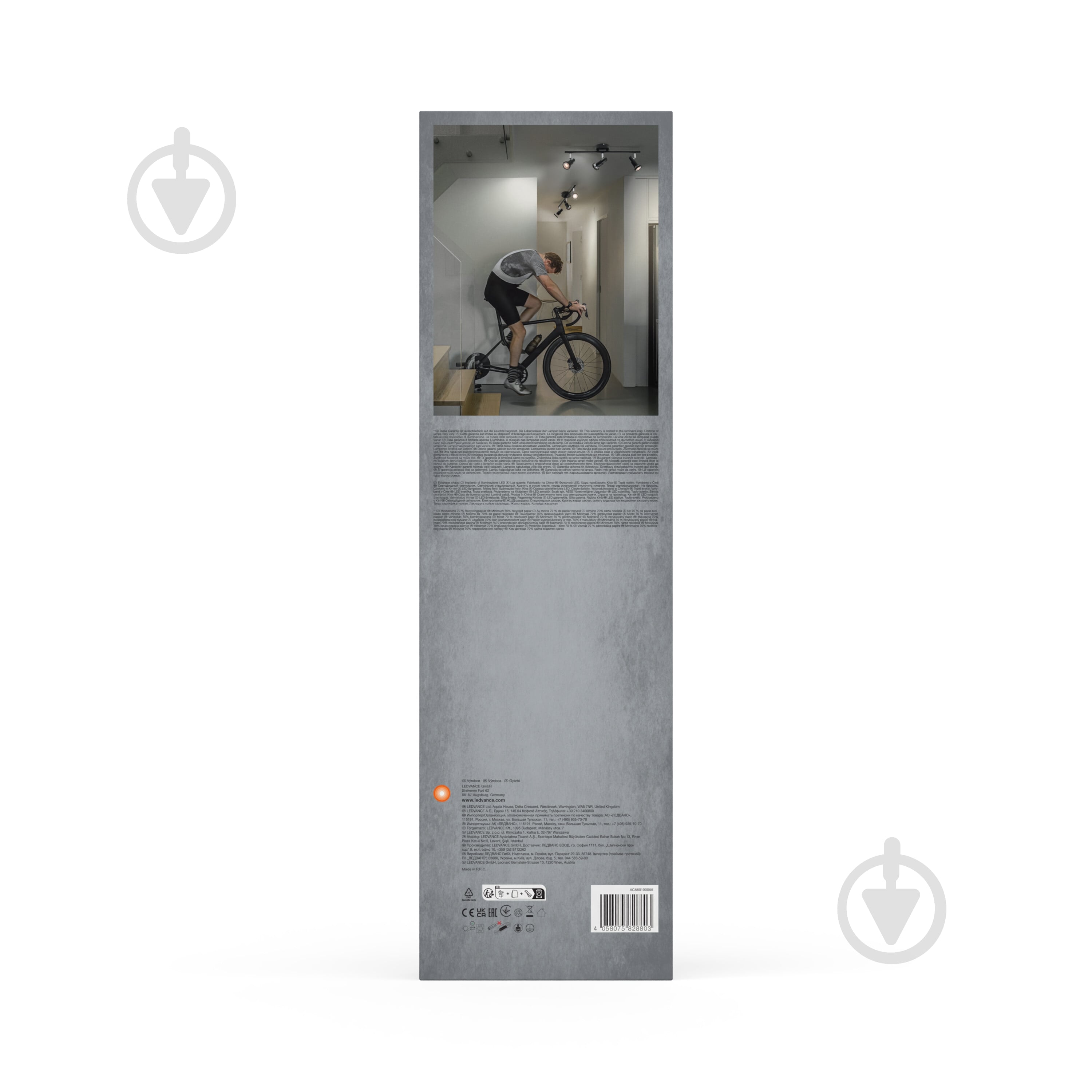 ВИТРИНА! Спот Ledvance 3x3,4 Вт GU10 черный - фото 9