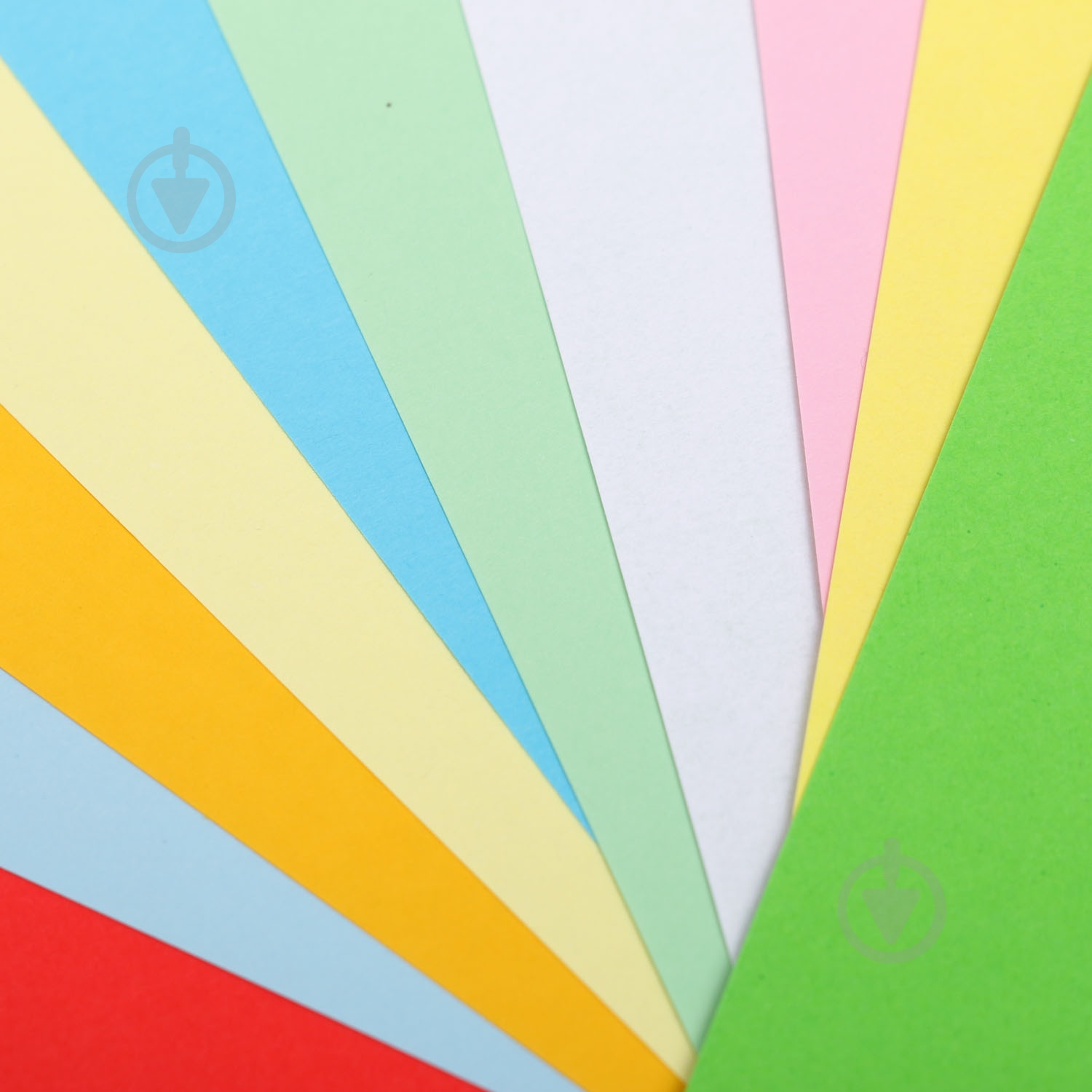 Набір кольорового паперу Рюкзачок А5 10 кольорів - фото 2