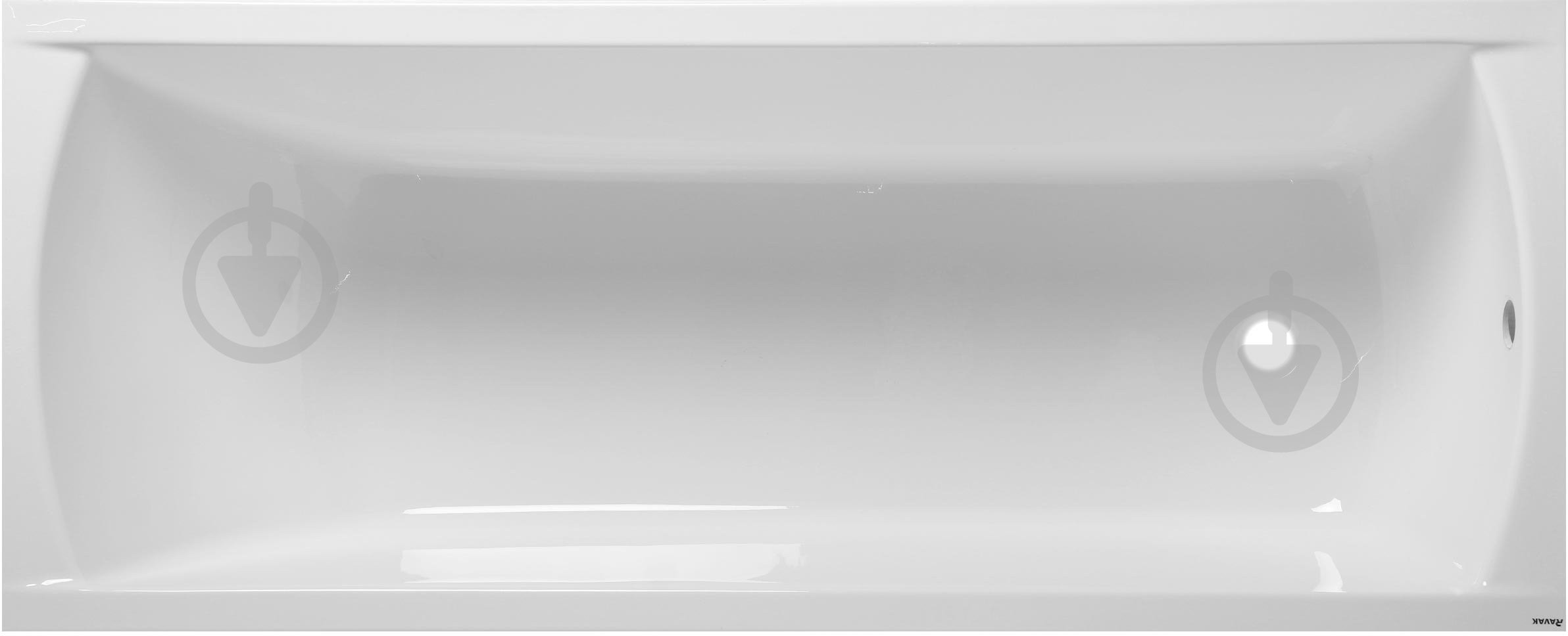 Ванна акриловая Ravak Classic C541000000 170х70 см - фото 1