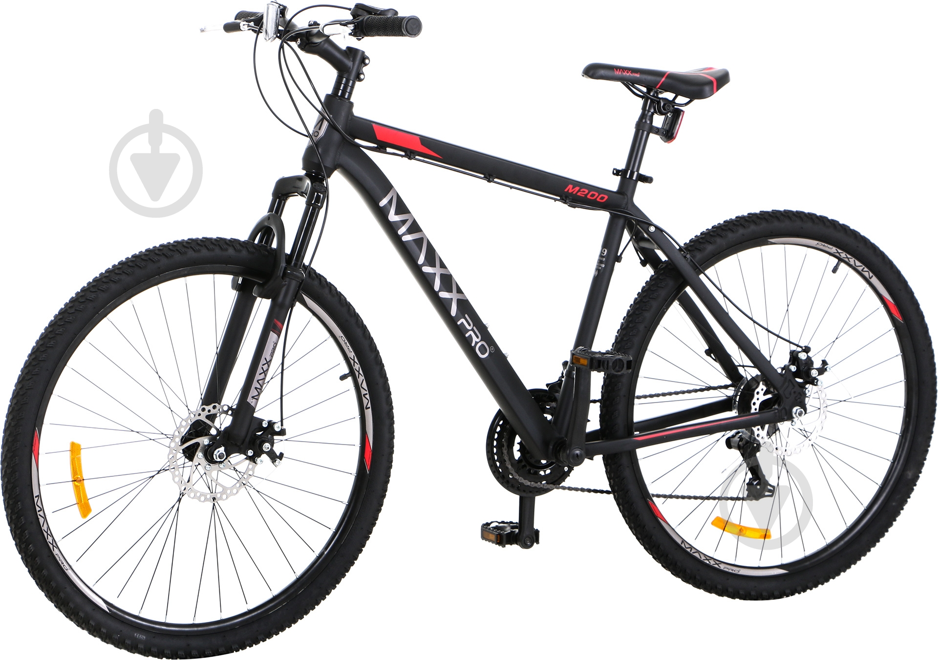 Велосипед MaxxPro 27,5" 19"(48 см) M 200 M 200 черно-красный - фото 2