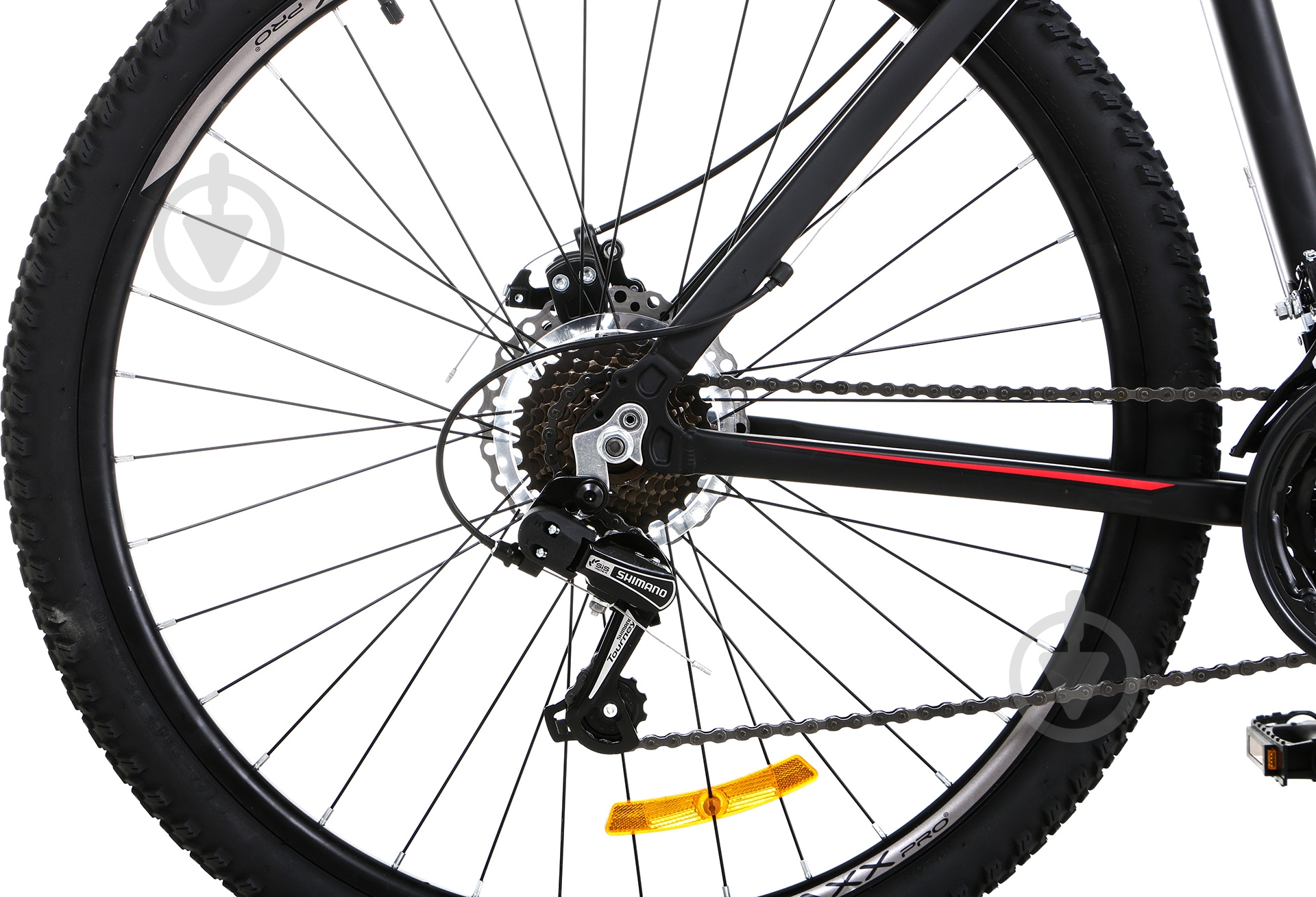 Велосипед MaxxPro 27,5" 19"(48 см) M 200 M 200 черно-красный - фото 6