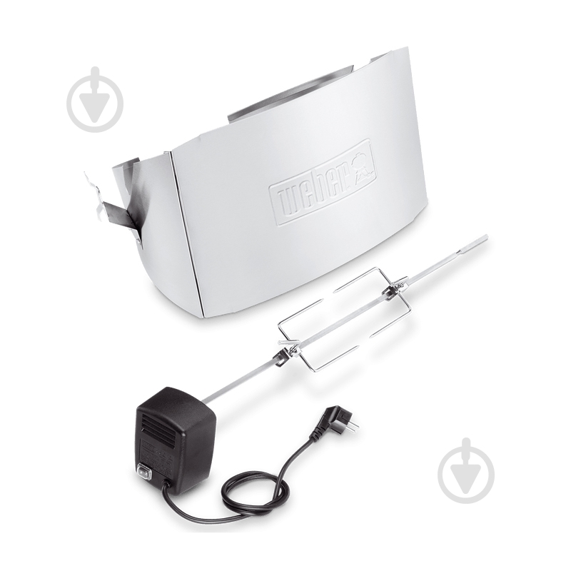 Аксессуар Weber вертел для грилей серии q 300/3000 - фото 1 Аксессуар Weber вертел для грилей серии q 300/3000 - фото 1