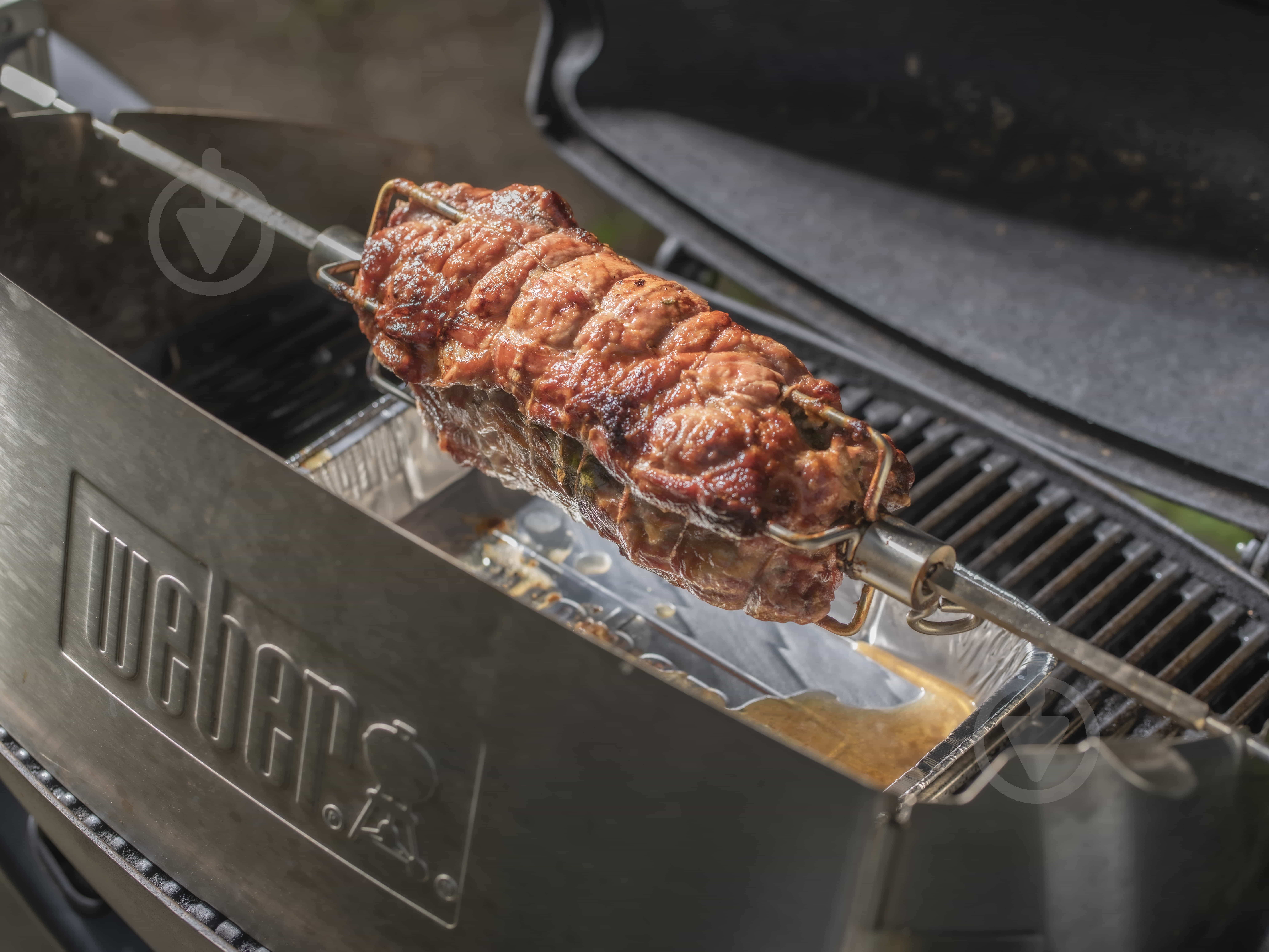 Аксессуар Weber вертел для грилей серии q 300/3000 - фото 2 Аксессуар Weber вертел для грилей серии q 300/3000 - фото 2