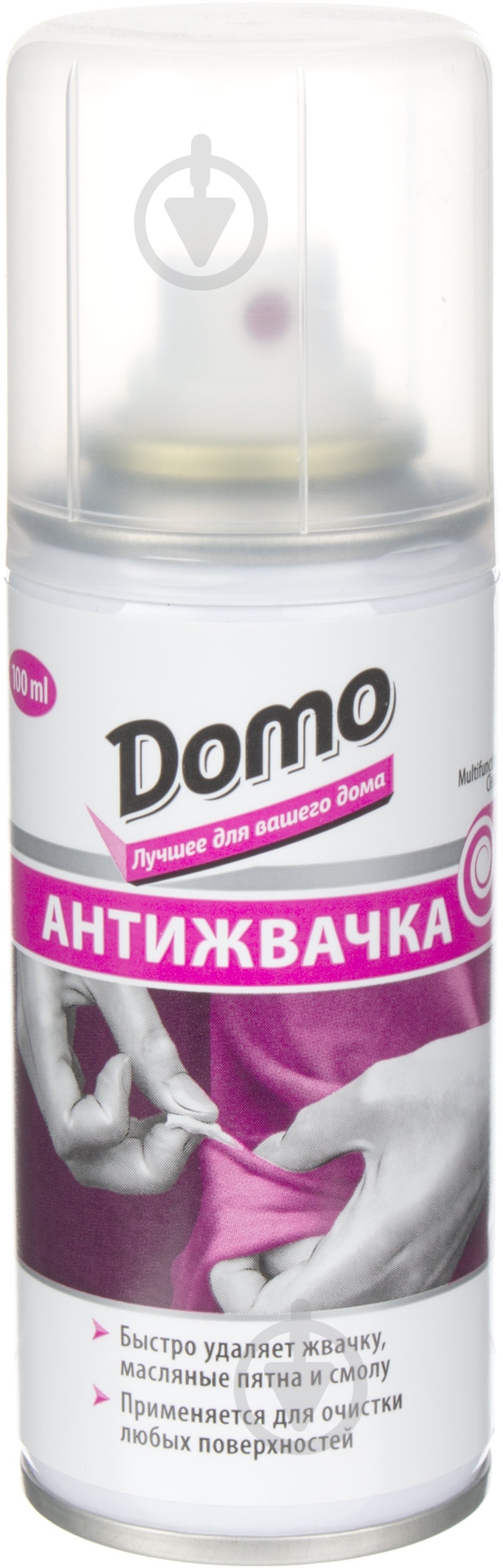 Средство для очистки Domo Антижвачка аэрозоль 100 мл - фото 1 Средство для очистки Domo Антижвачка аэрозоль 100 мл - фото 1