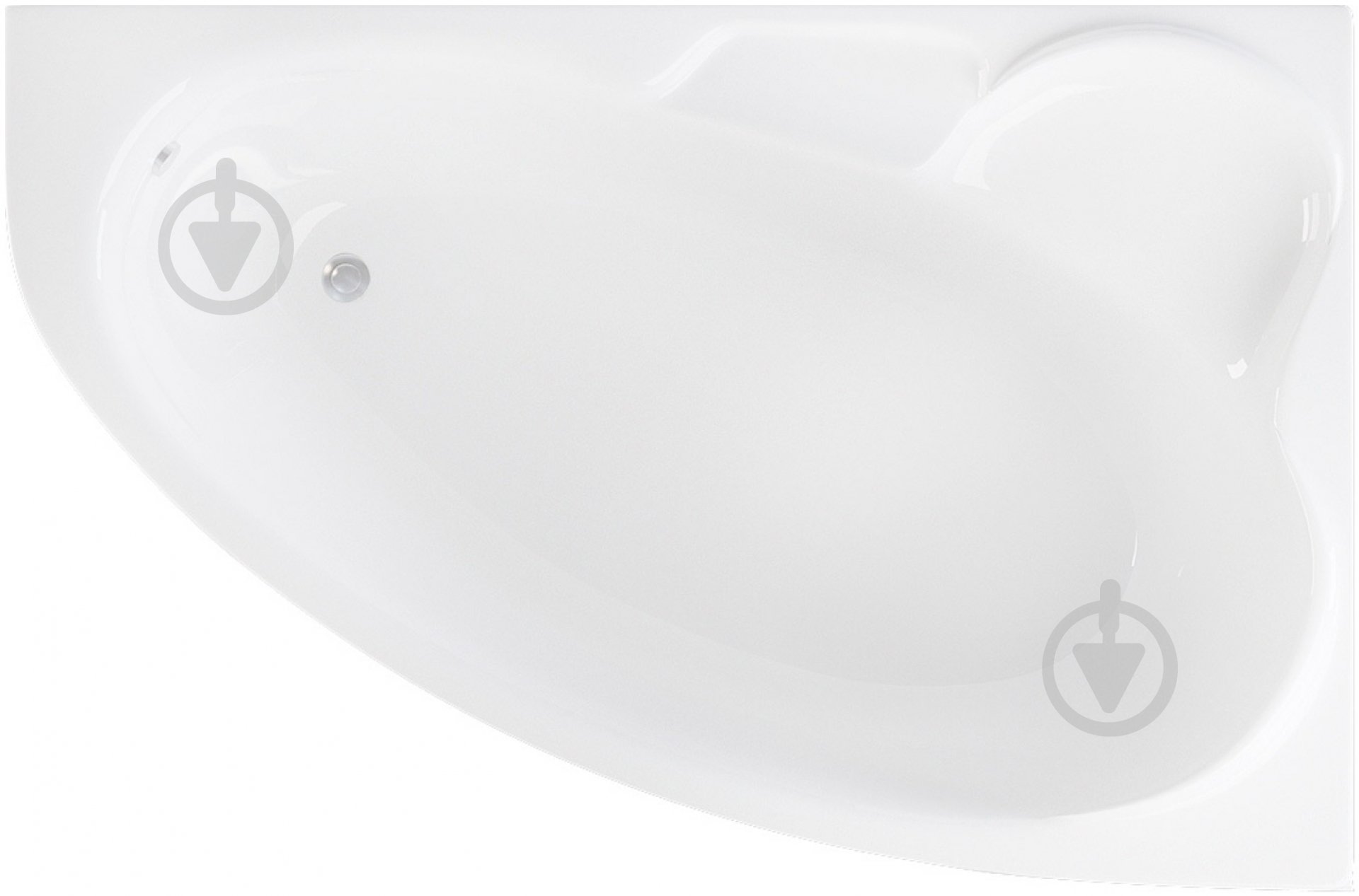 Ванна акрилова EGO Nicole R 160х105 см - фото 1
