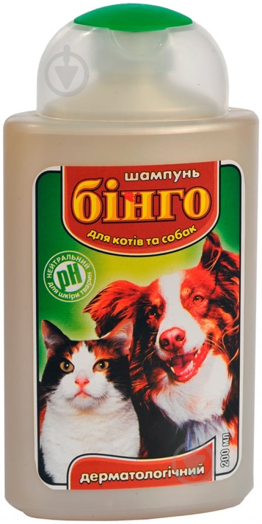 Шампунь Лорі дерматологический 200 мл для котов/для собак - фото 1 Шампунь Лорі дерматологический 200 мл для котов/для собак - фото 1